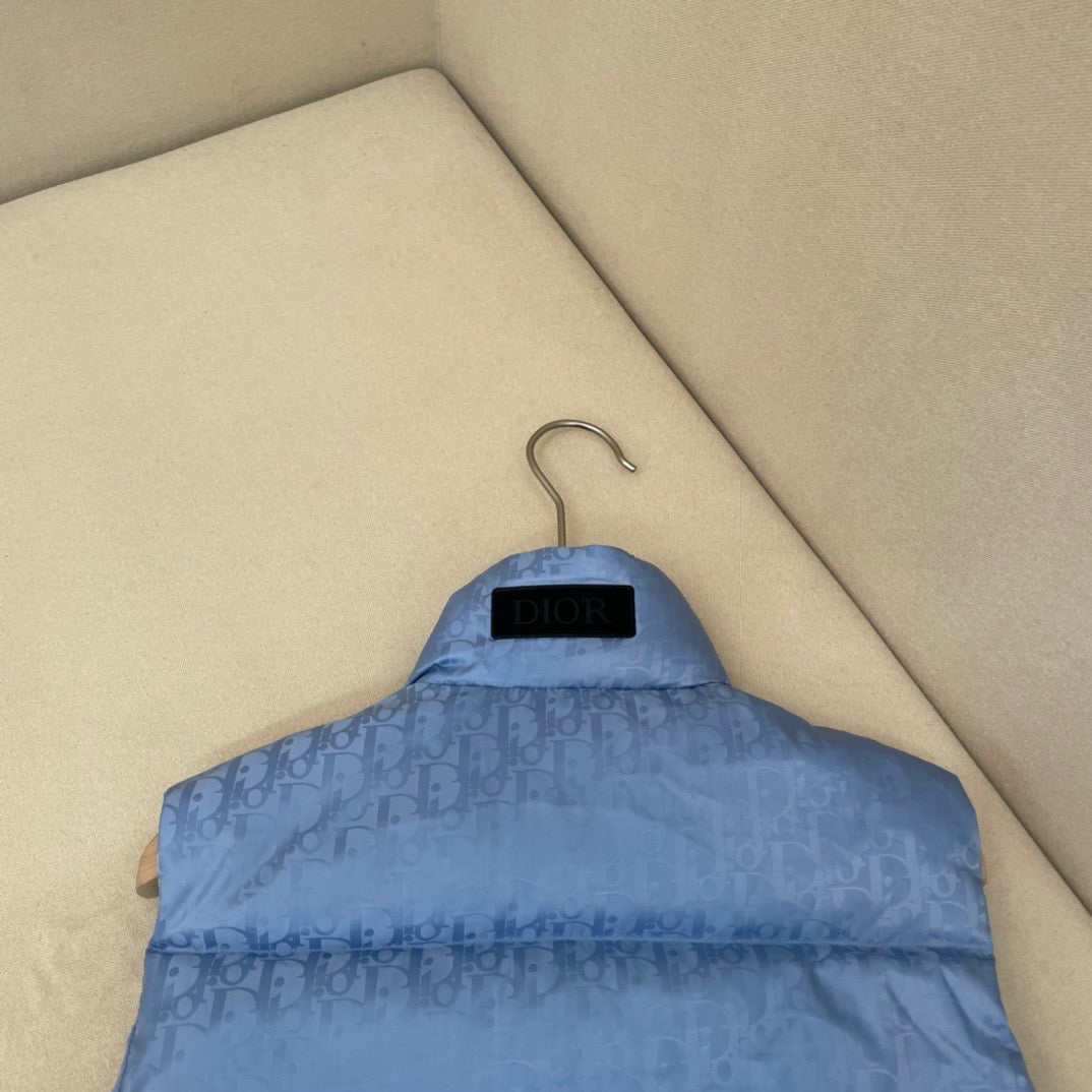CD Sleeveless Puffer Jacket