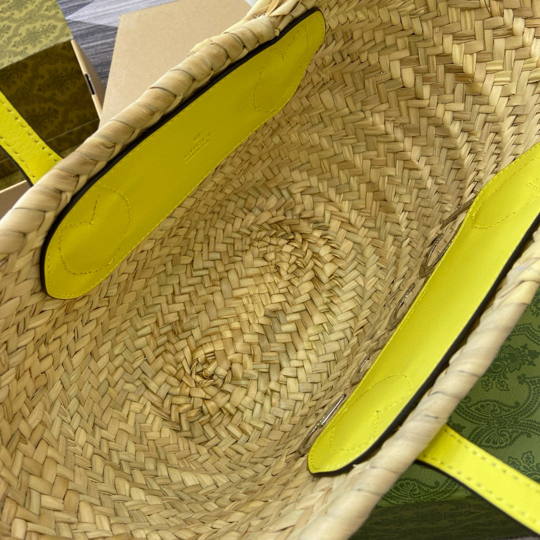 GC Straw Tote Mini