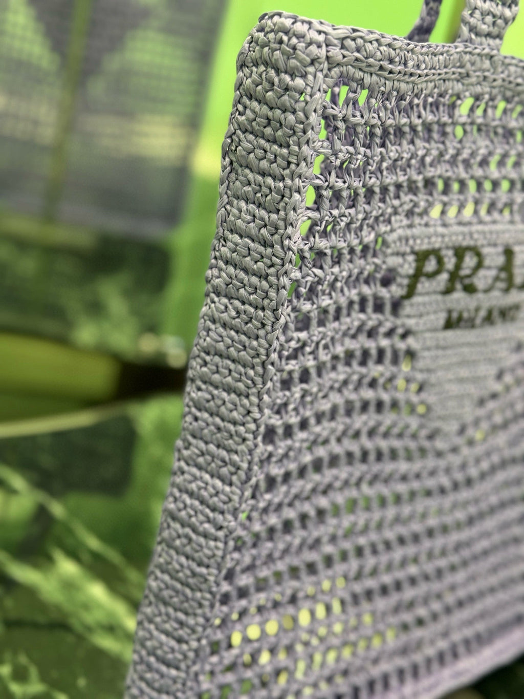 PRD Raffia Tote Bag