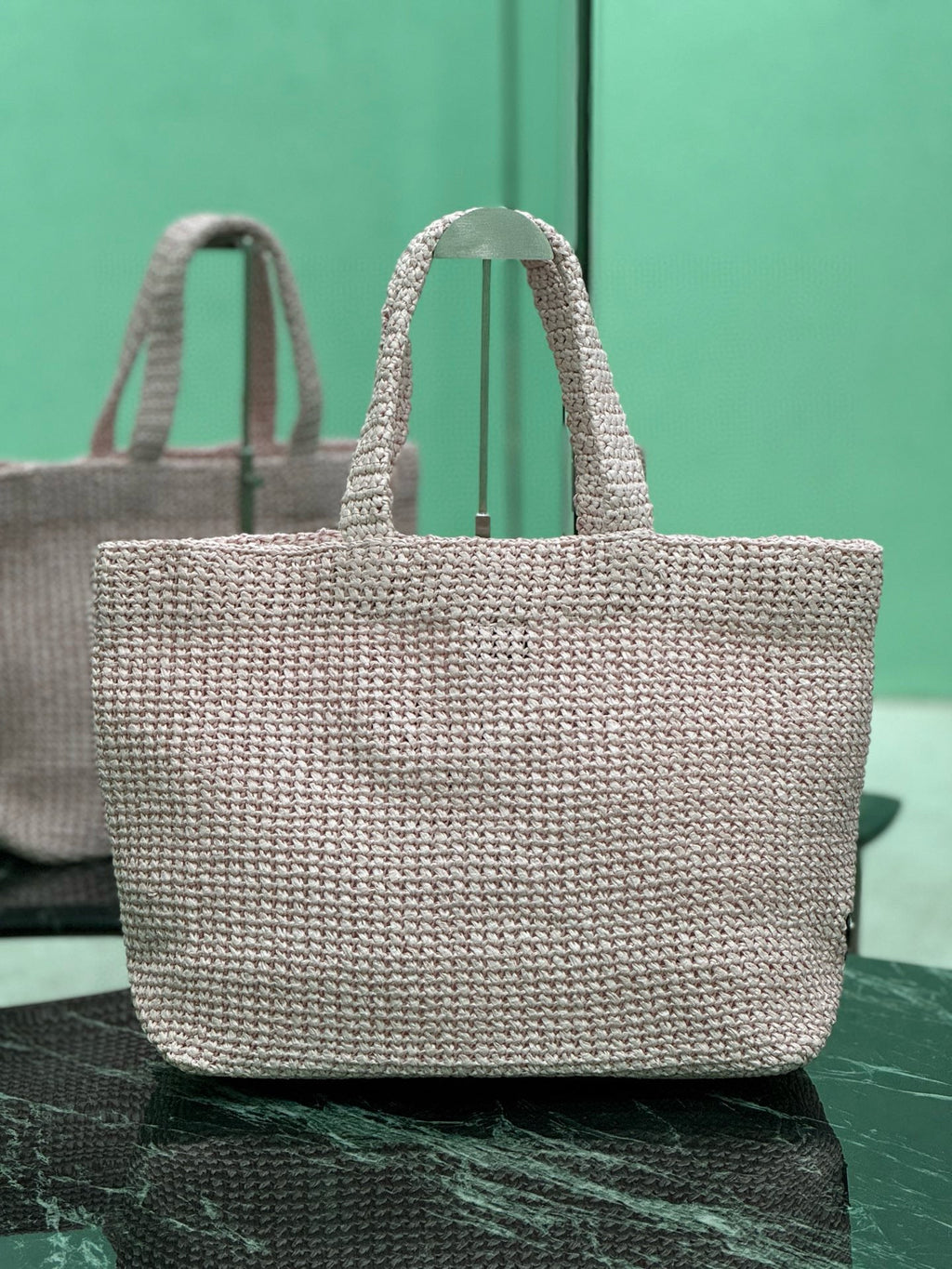 PRD Raffia Tote Bag