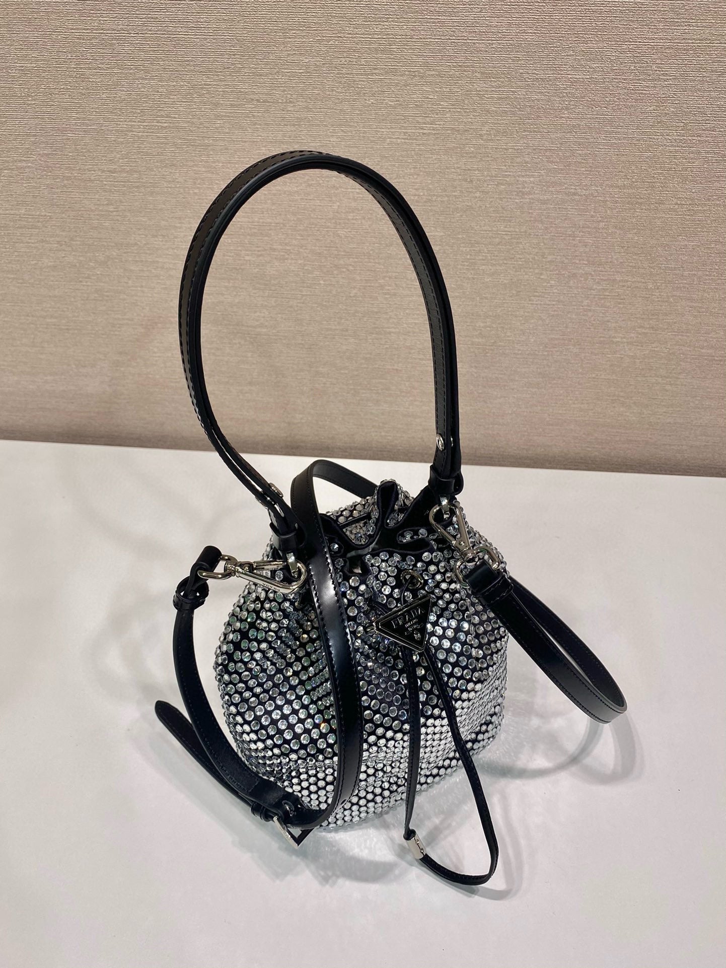 PRD Crystal Bucket Bag
