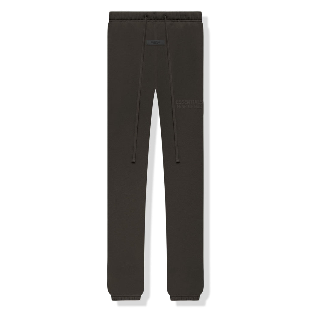 FOG Essentials Flocked Off Black Sweatpants (FW22)