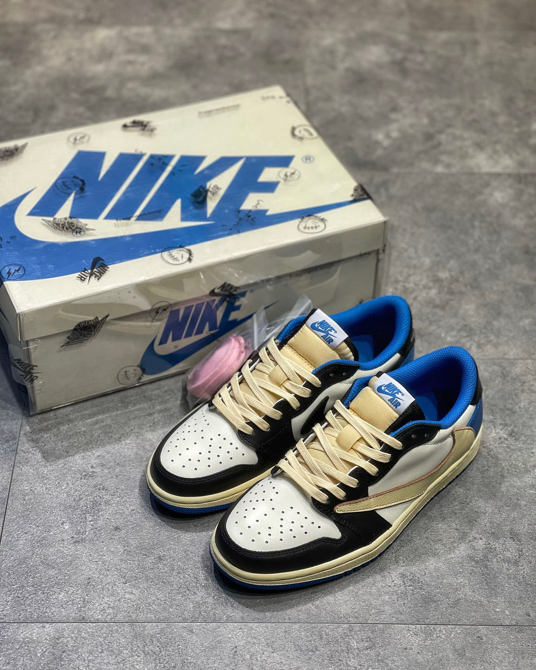 NK AJ1 Low OG SP x TS x FRGMNT