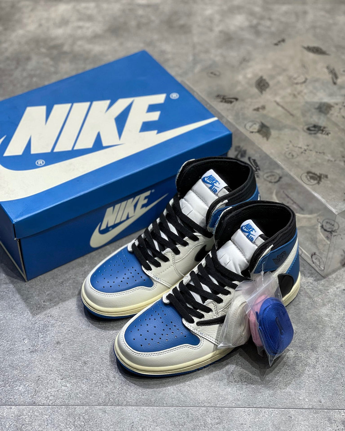 NK AJ1 Retro High OG SP x TS x FRGMNT