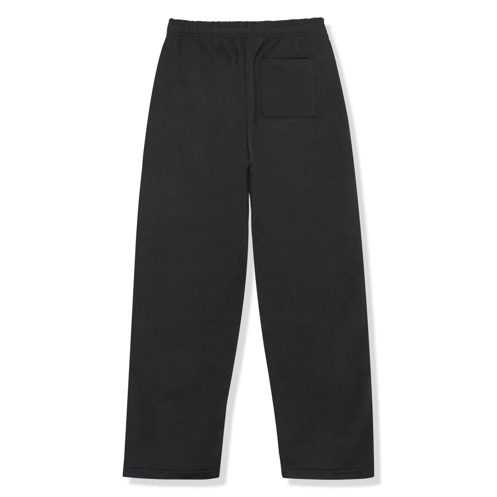 BPT Basics Straight Leg Washed Midnight Black Sweatpants