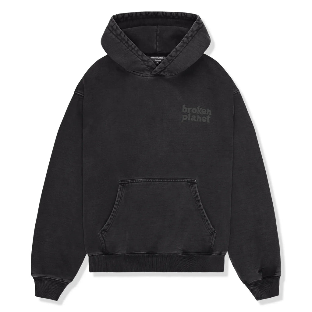BPT Basics Washed Midnight Black Hoodie