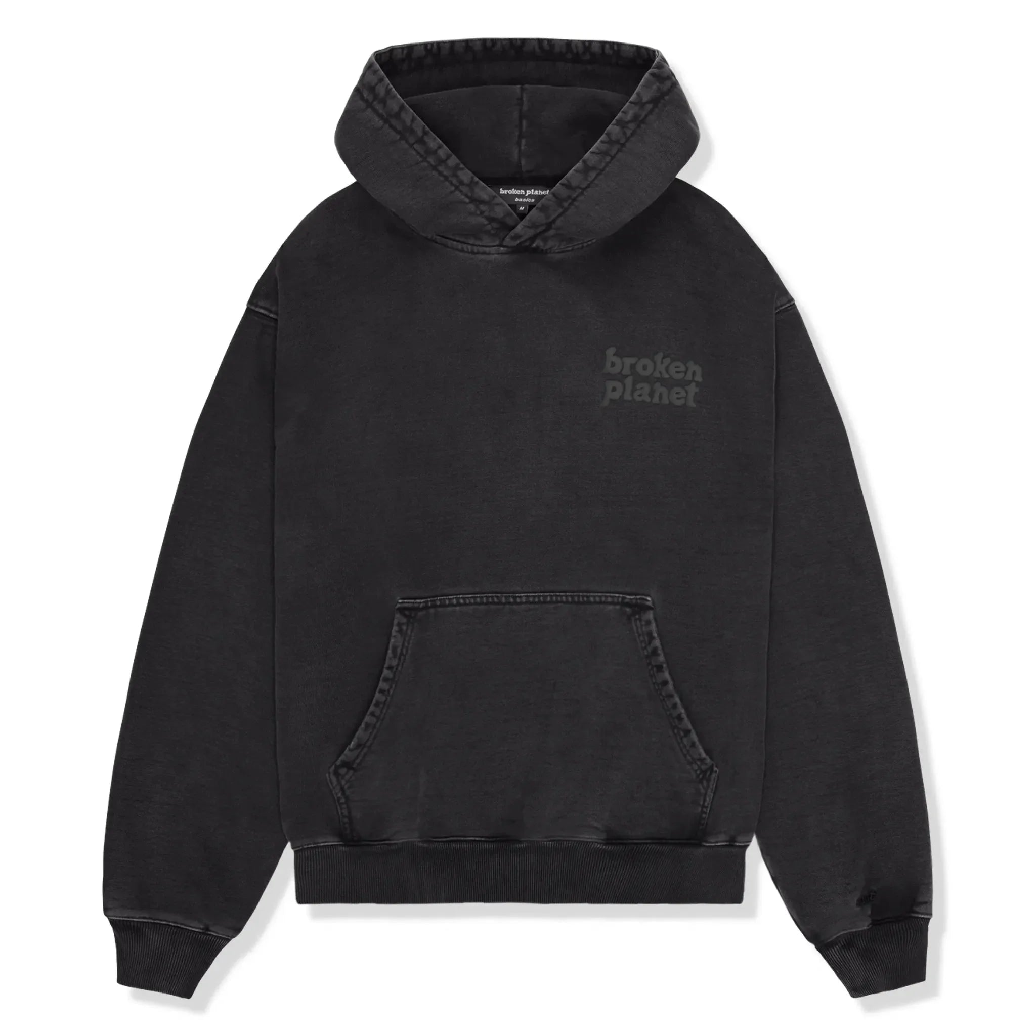 BPT Basics Washed Midnight Black Hoodie