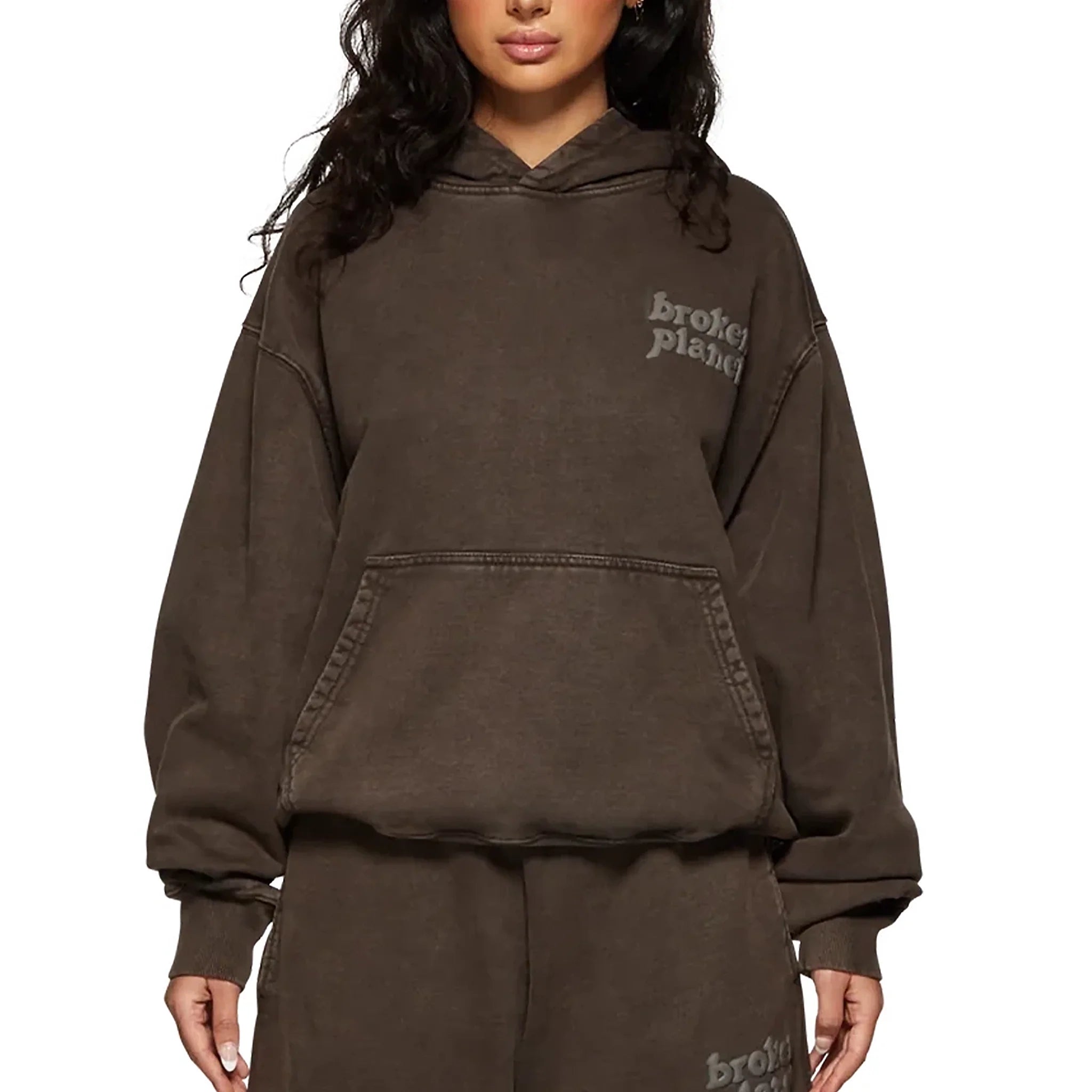 BPT Basics Washed Mocha Hoodie