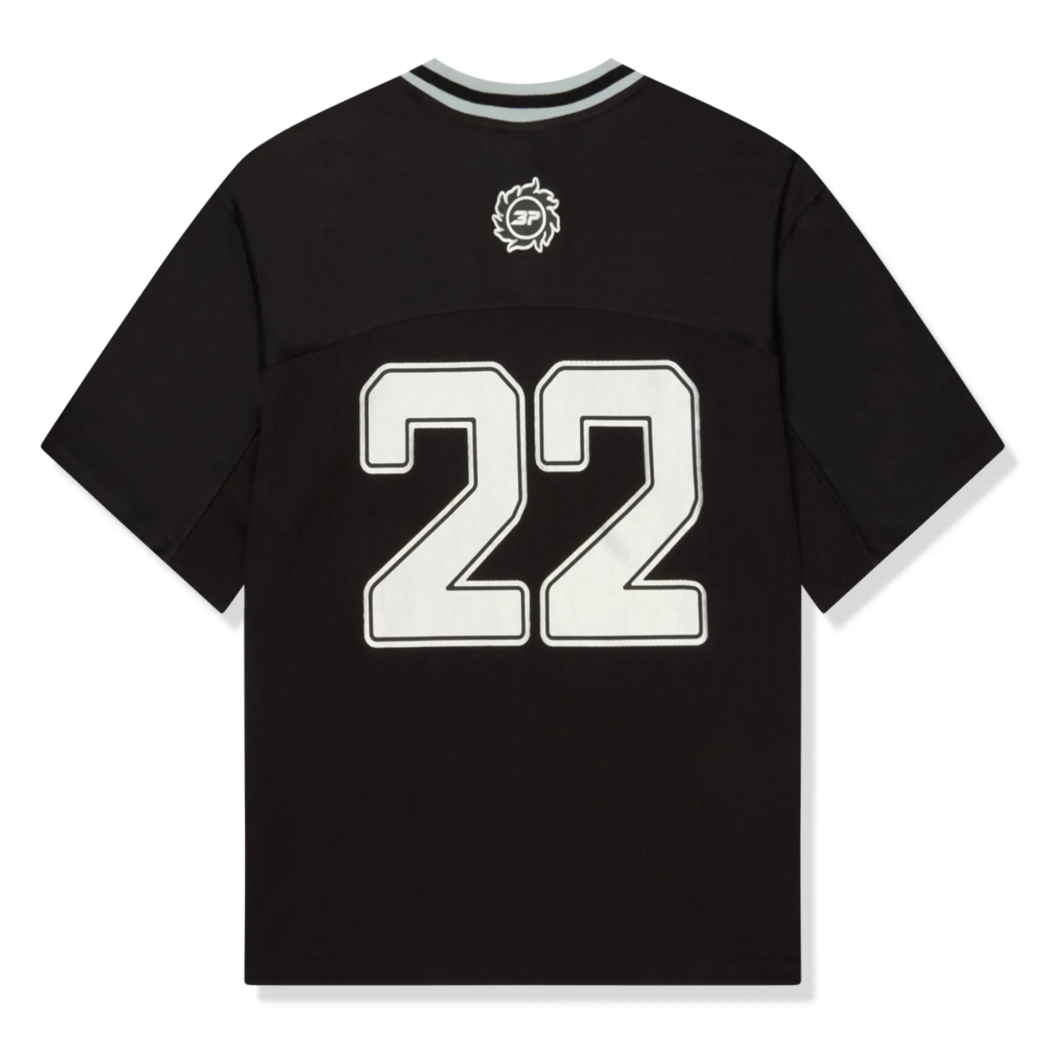 BPT Black Silver Football Jersey
