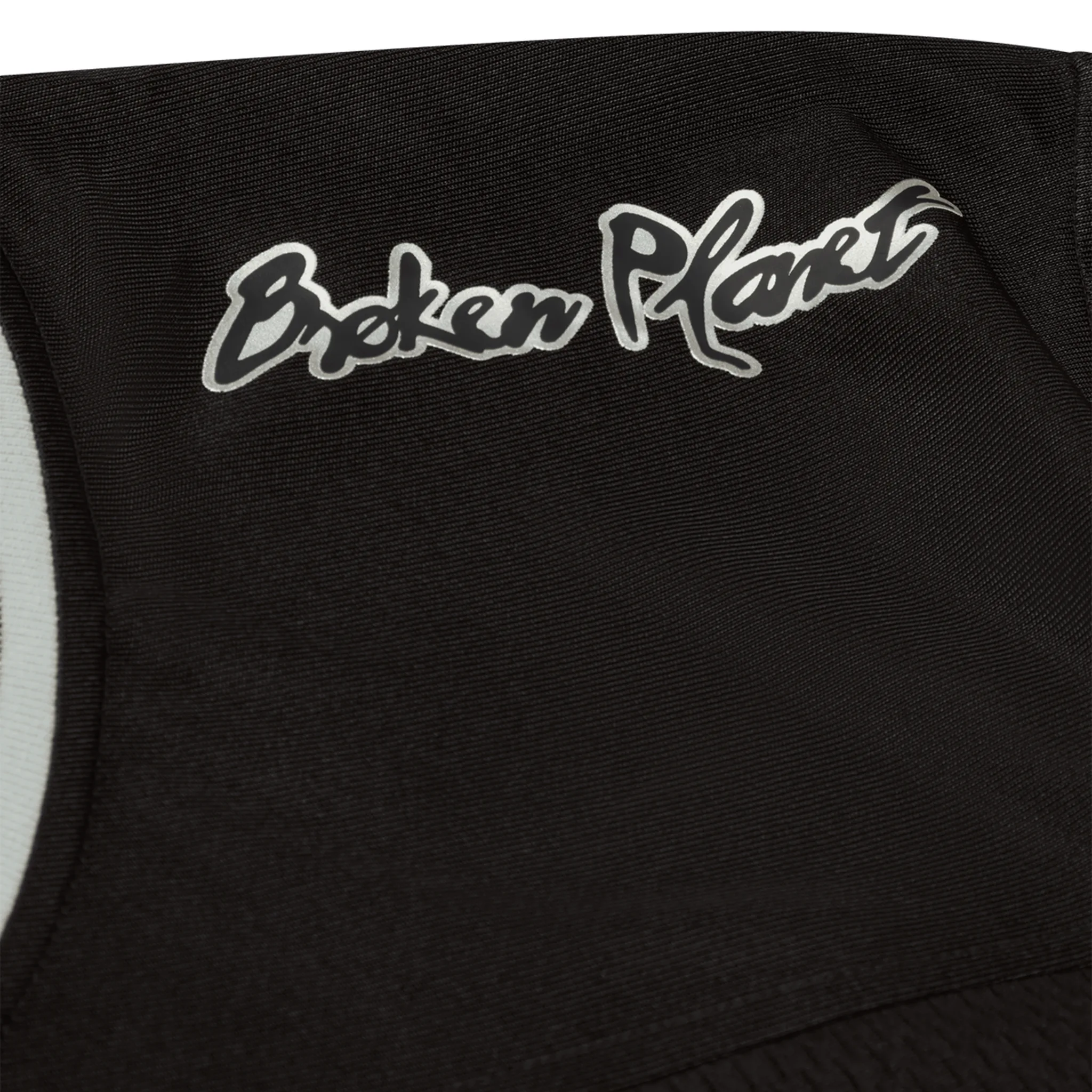 BPT Black Silver Football Jersey