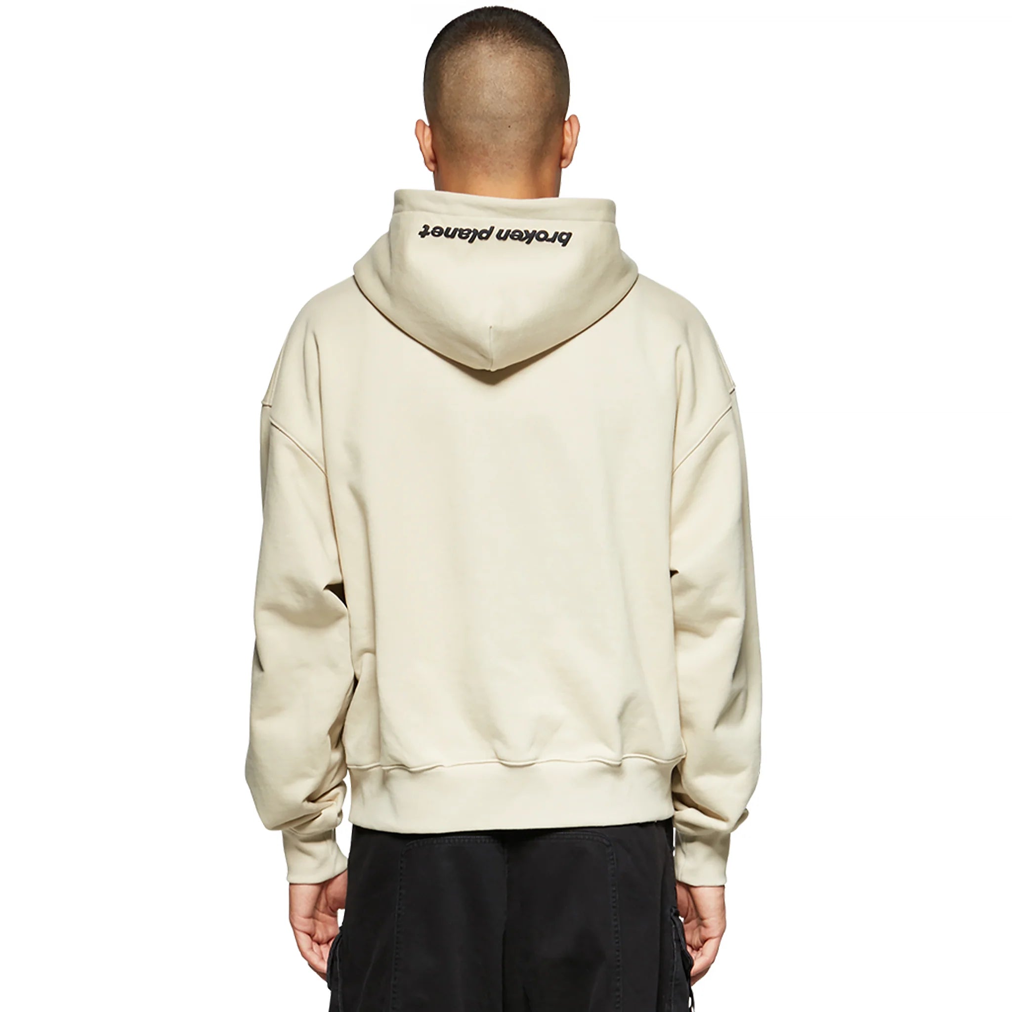 BPT Outer Space Bone White Zip-Up Hoodie