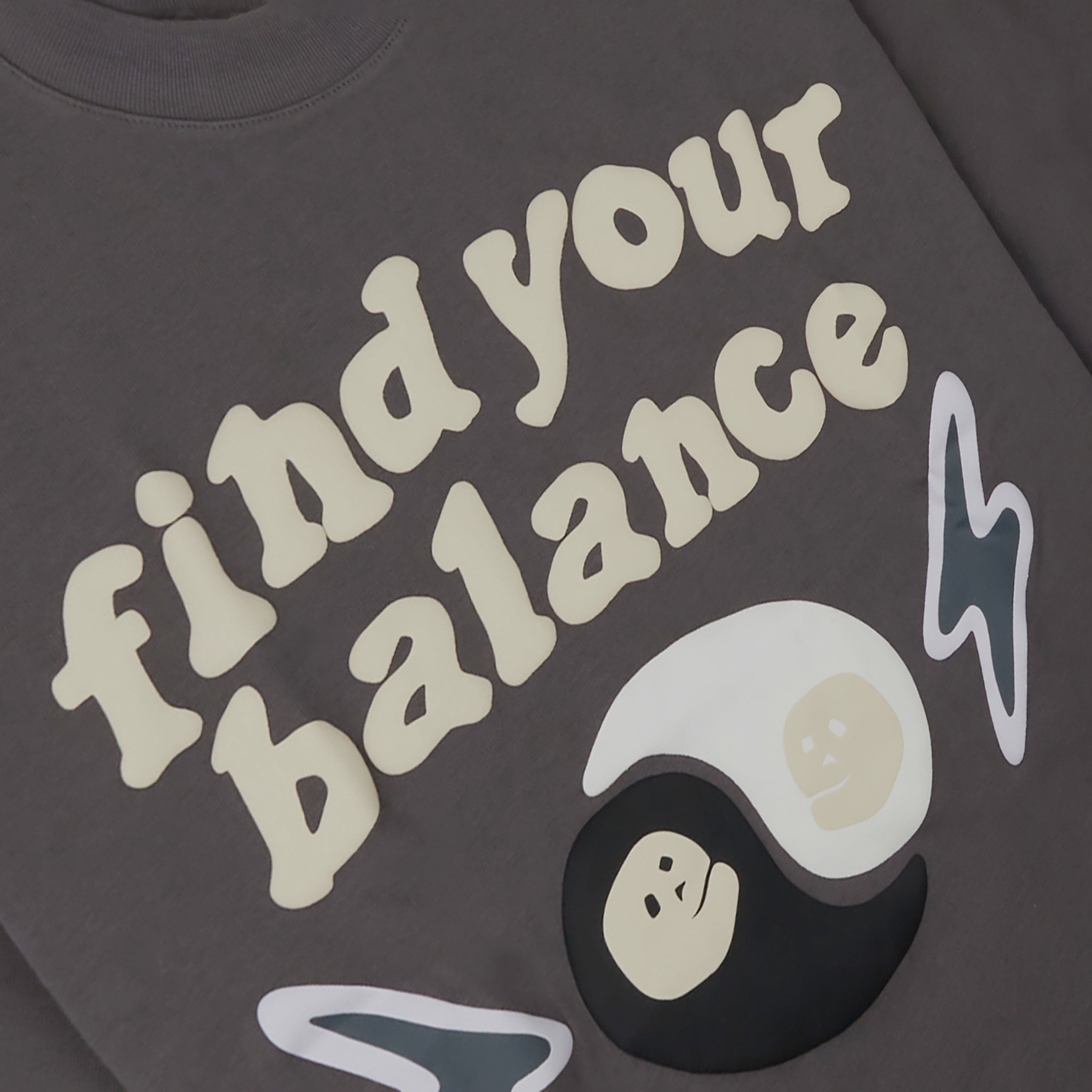 BPT Find Your Balance Ash Grey T-Shirt