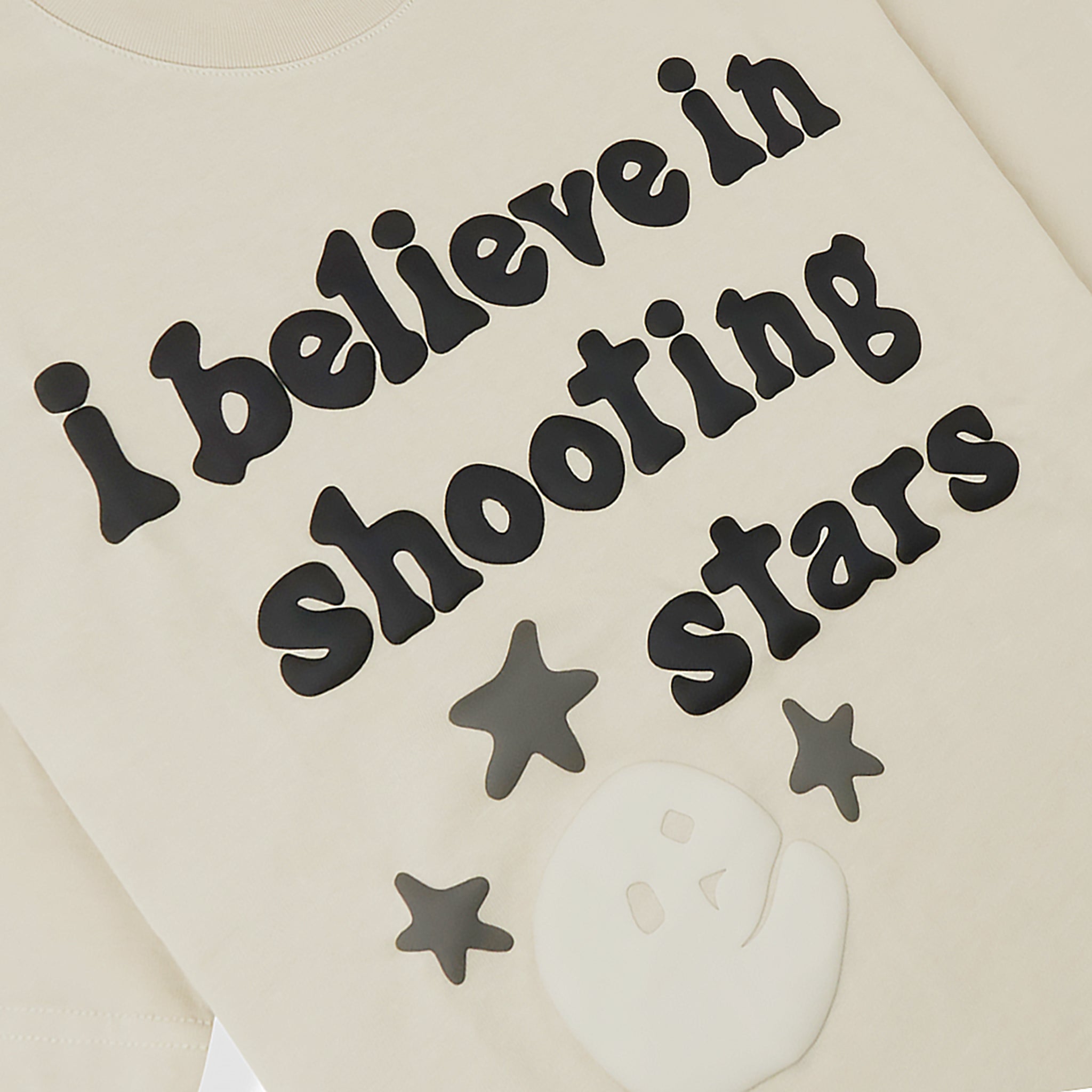 BPT I Believe In Shooting Stars Bone White T-Shirt