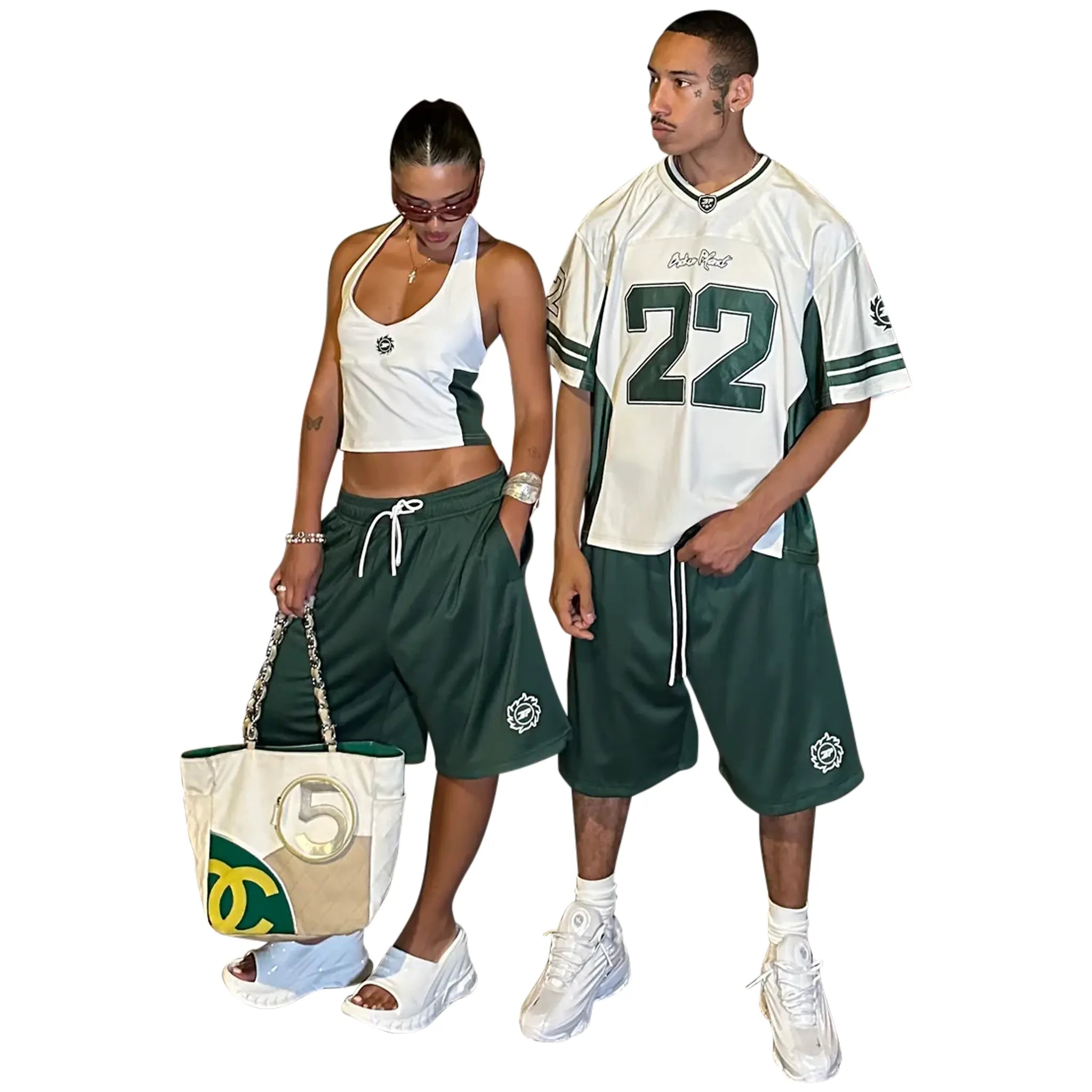 BPT Mesh Green Shorts