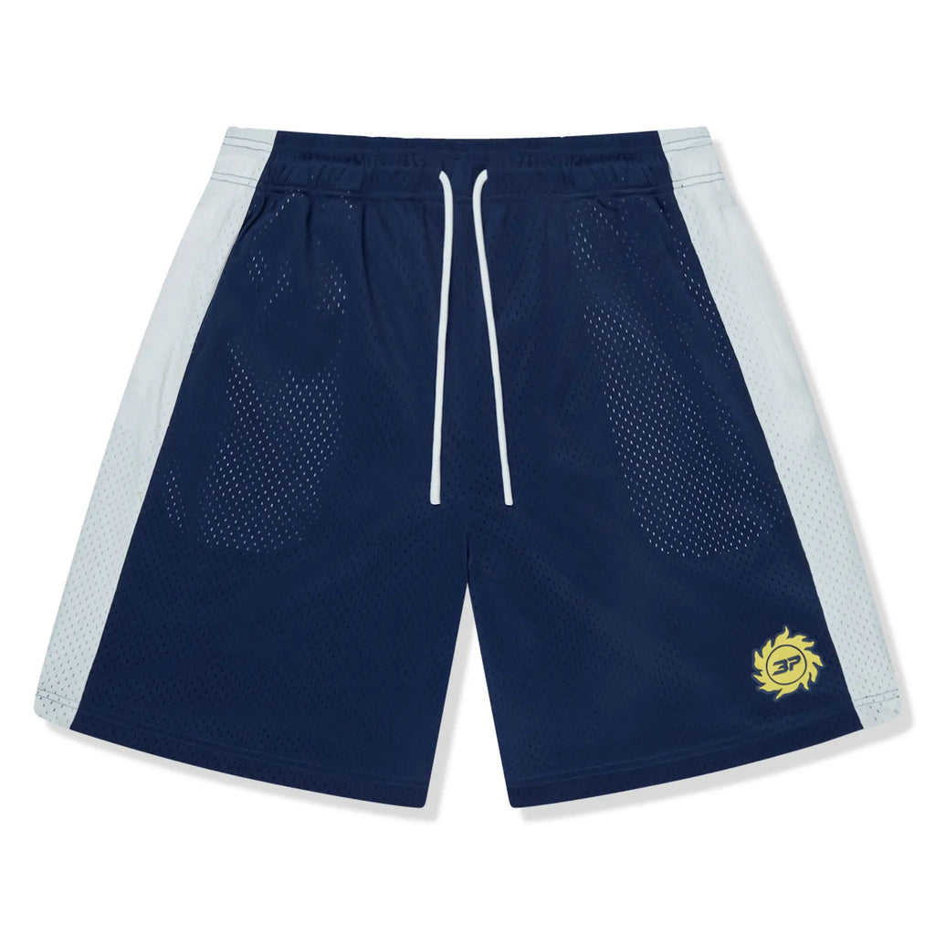 BPT Mesh White Blue Shorts