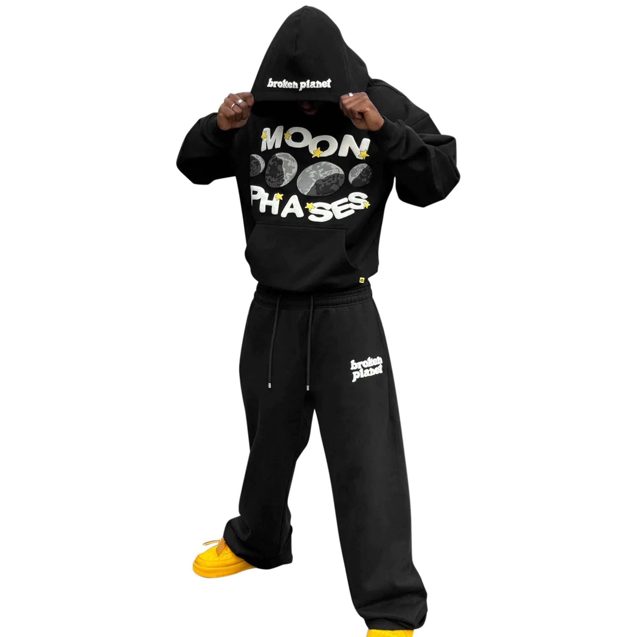 BPT Midnight Black Moon Phases Hoodie
