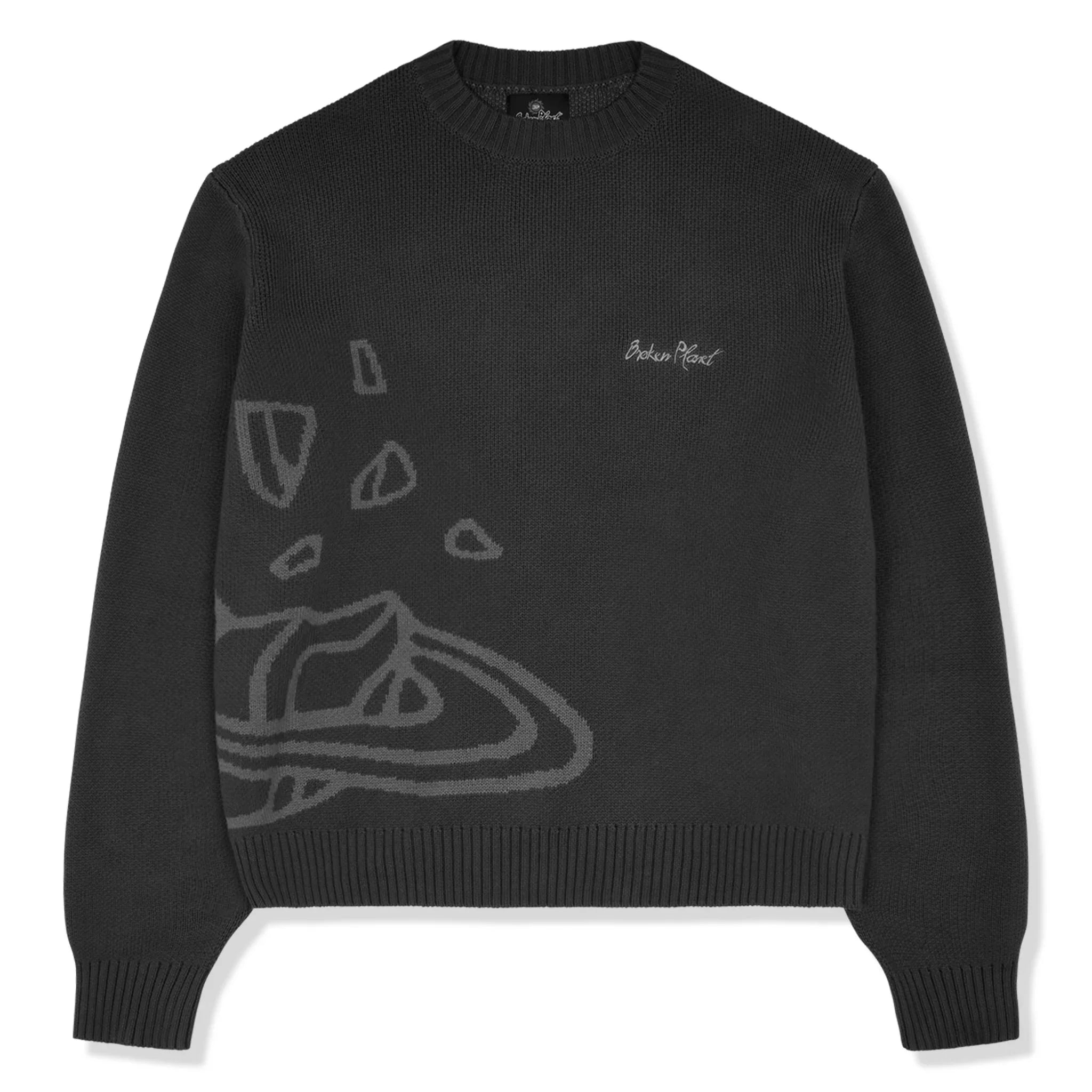 BPT Midnight Black Planet Knit Sweatshirt