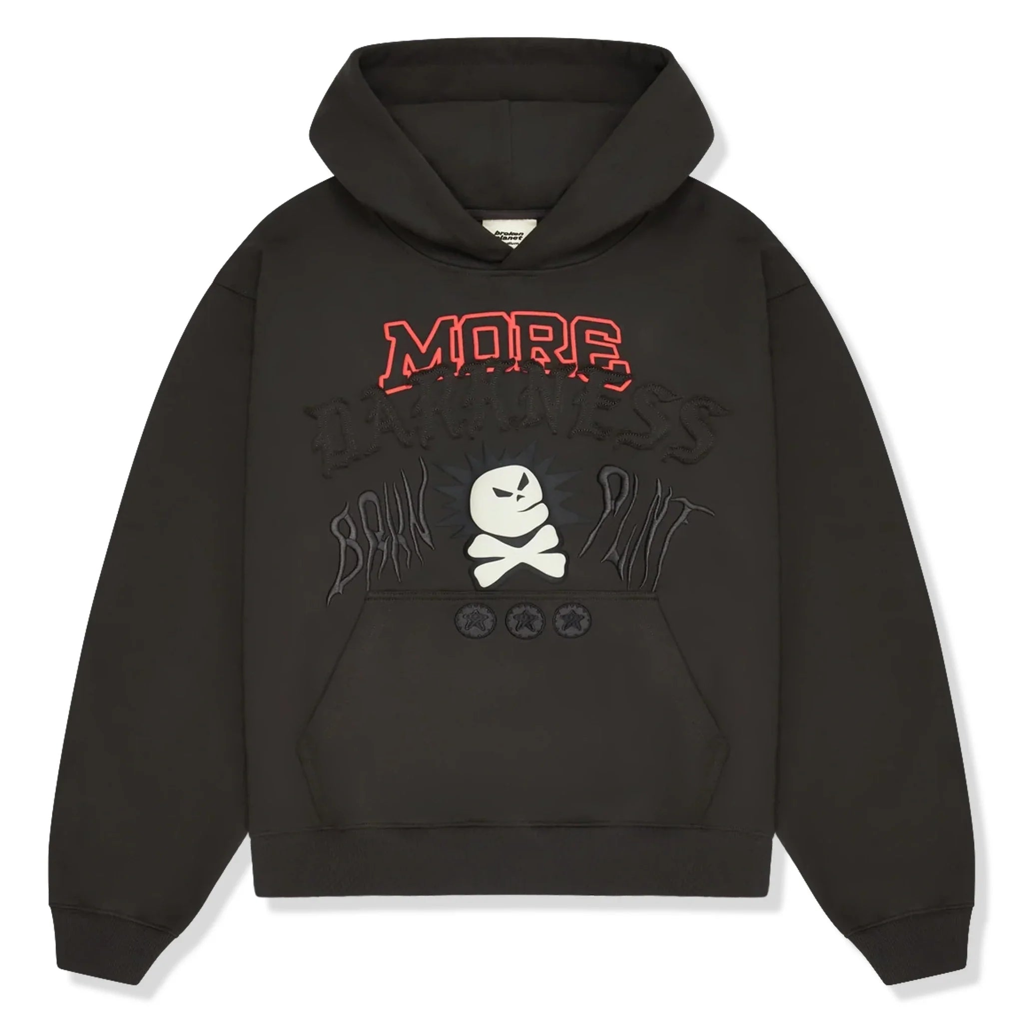 BPT More Darkness Soot Black Hoodie
