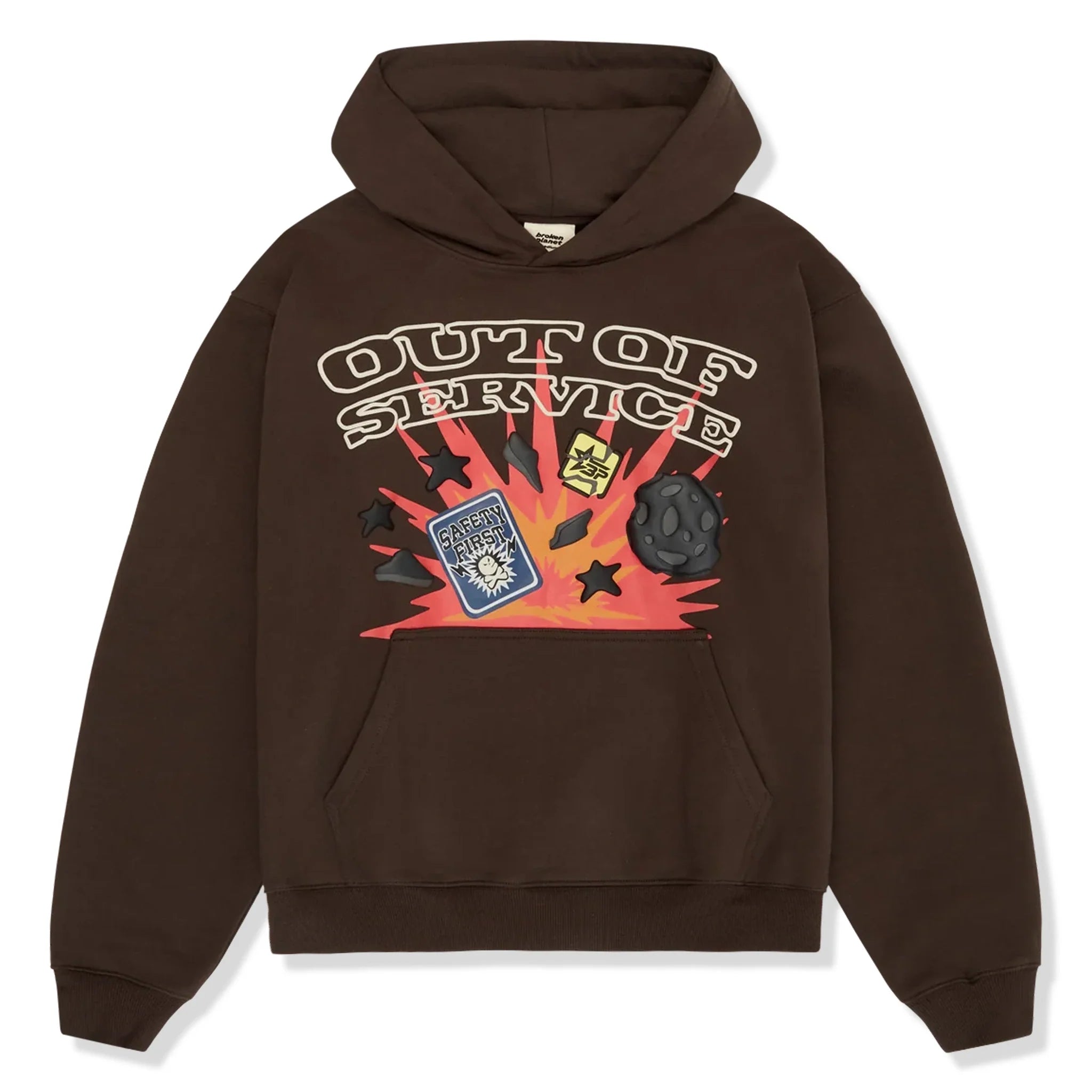 BPT Out Of Service Mocha Brown Hoodie