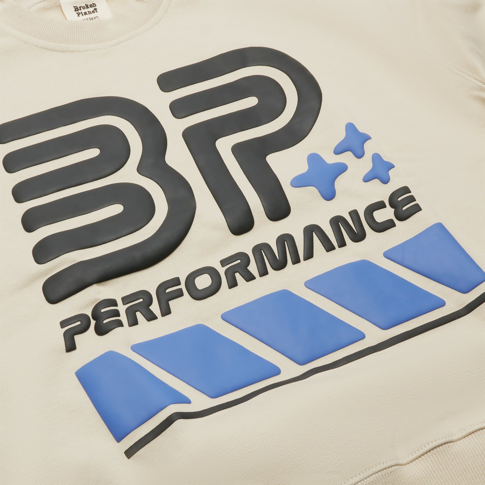 BPT Performance Bone White Crewneck