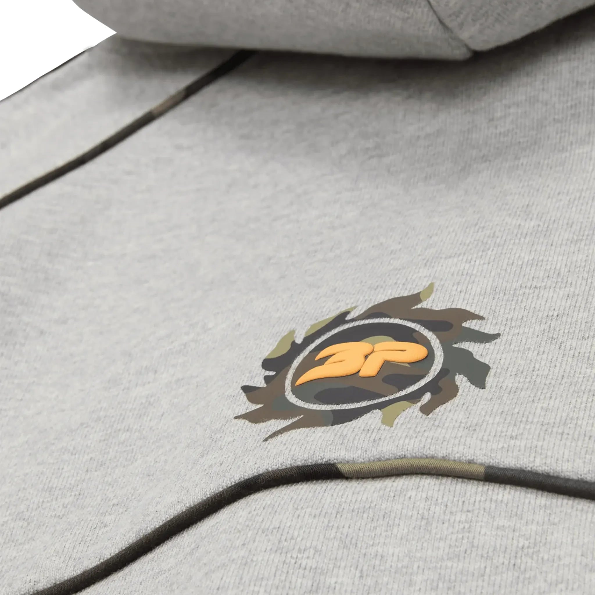 BPT Performance Heather Grey Hoodie