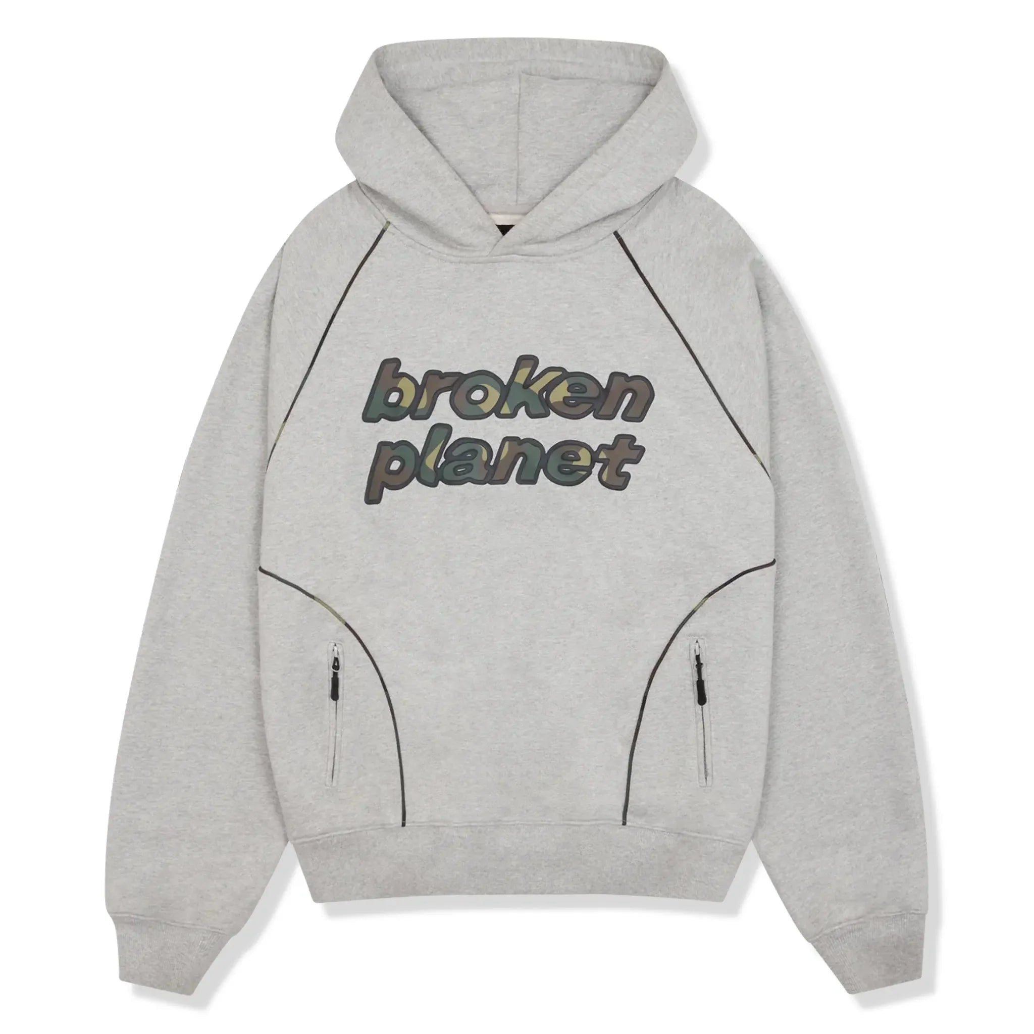 BPT Performance Heather Grey Hoodie