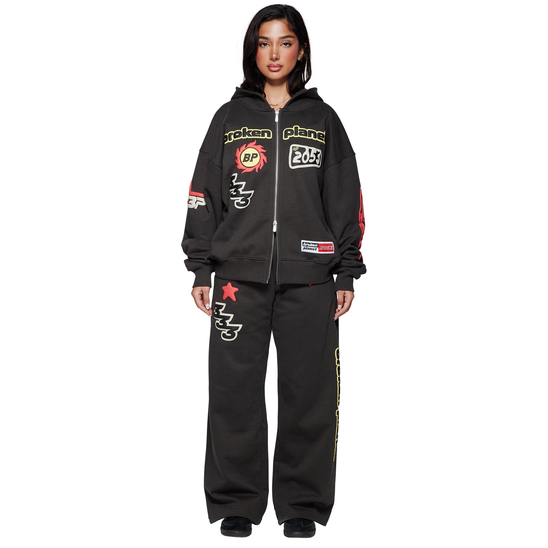 BPT Performance Zip-Up Soot Black Hoodie