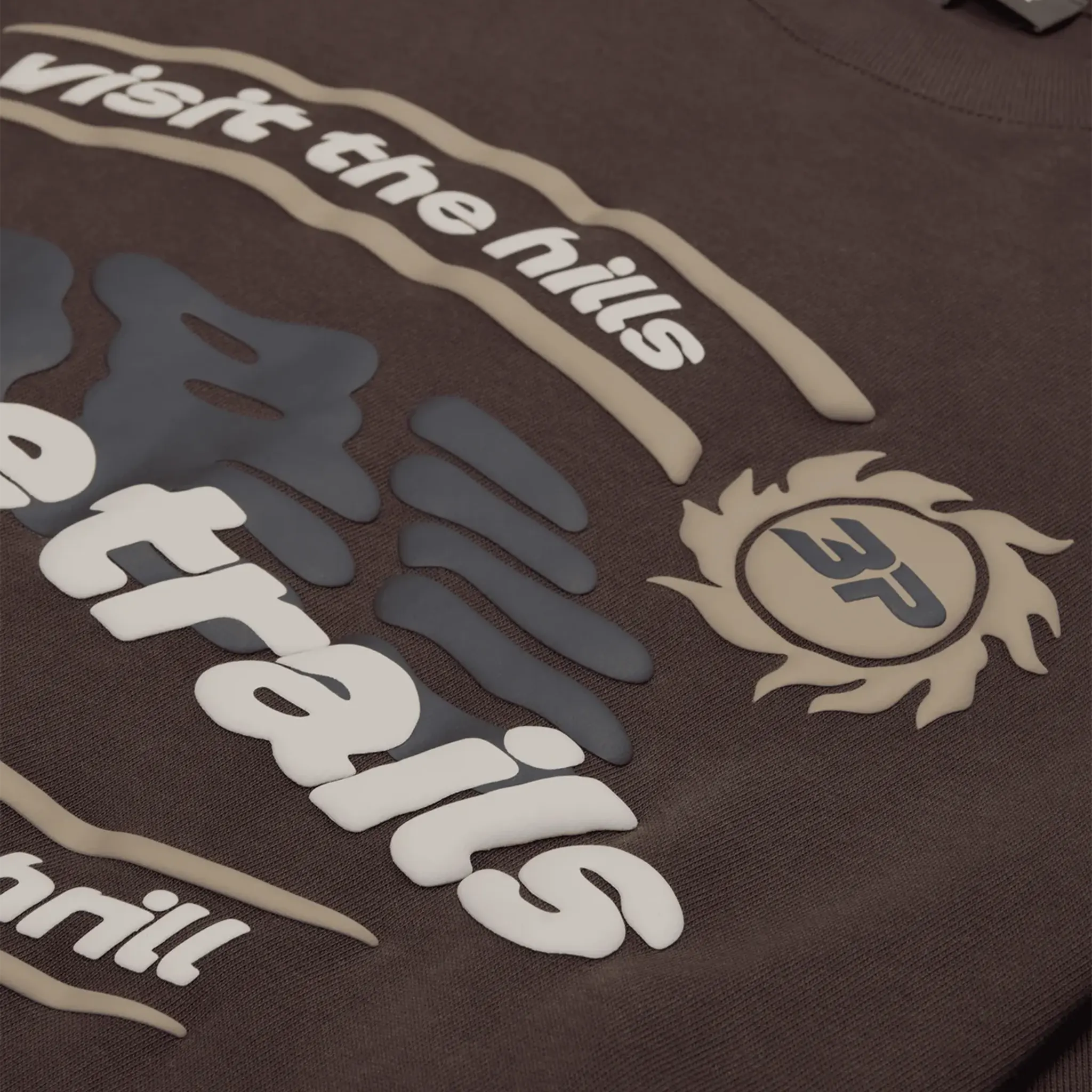 BPT Space Trails Mocha Brown T-Shirt