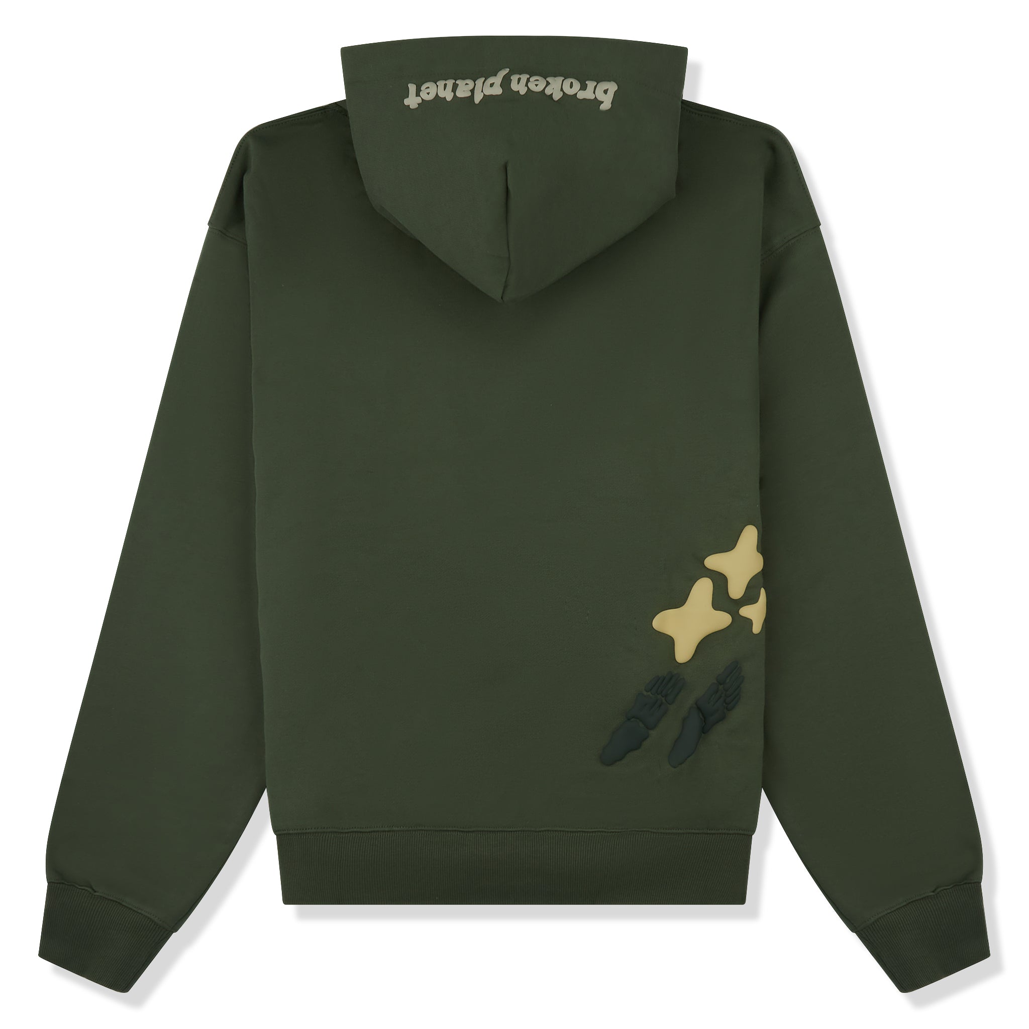 BPT Space Trails Olive Green Hoodie