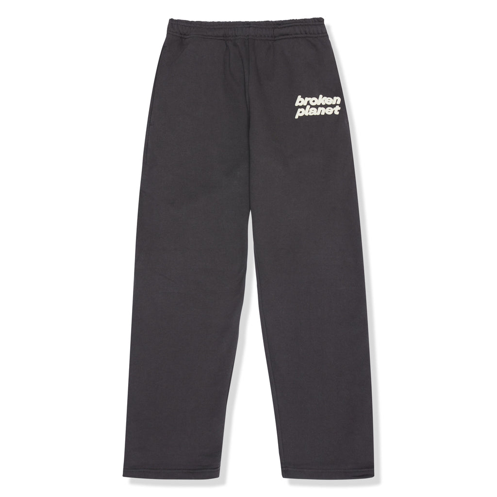 BPT Straight Leg Soot Black White Sweatpants