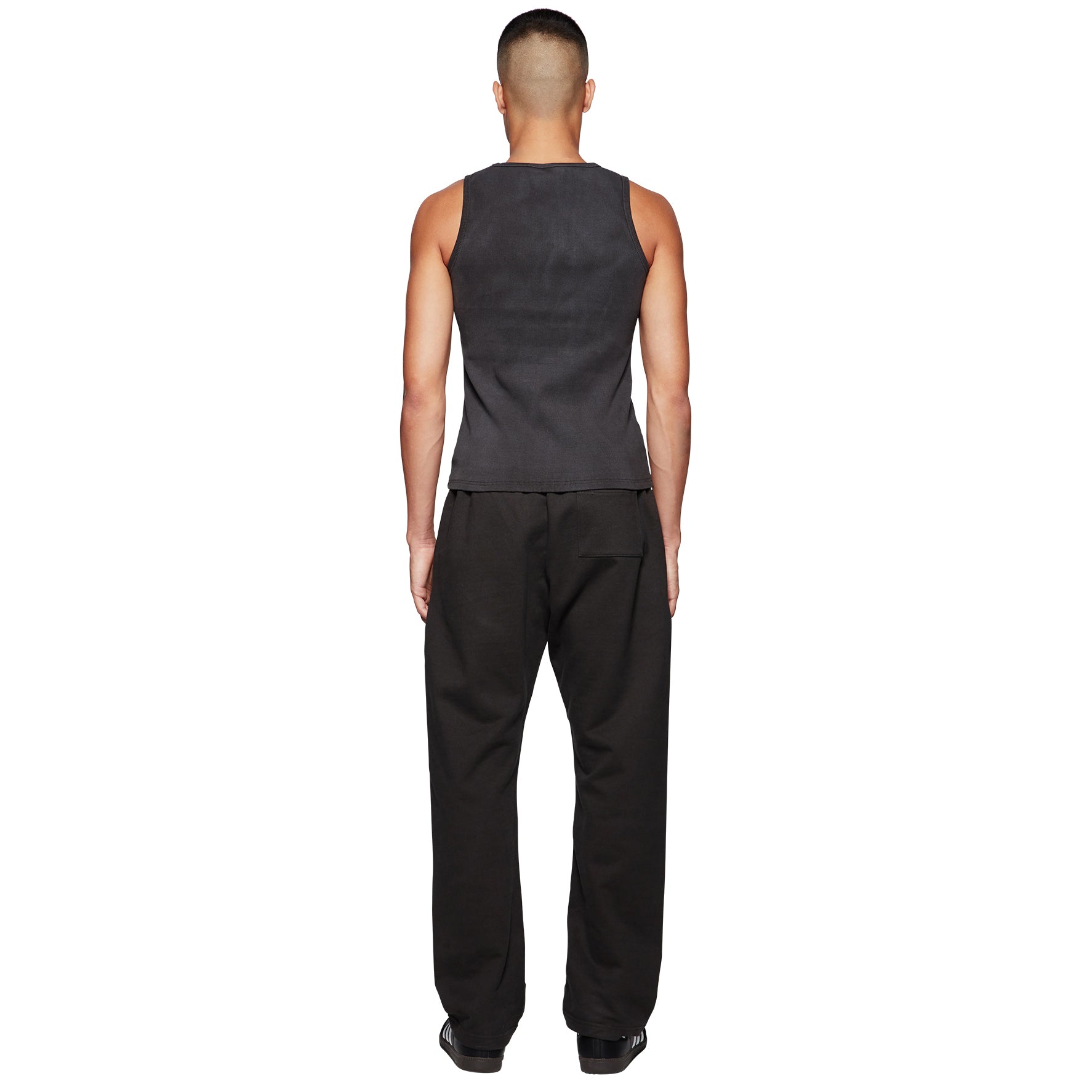 BPT Straight Leg Soot Black Sweatpants