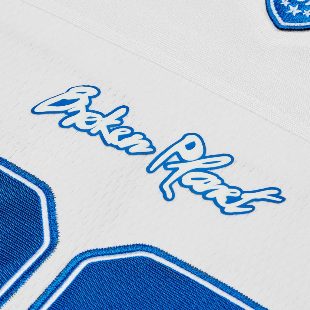 BPT White Blue Football Jersey