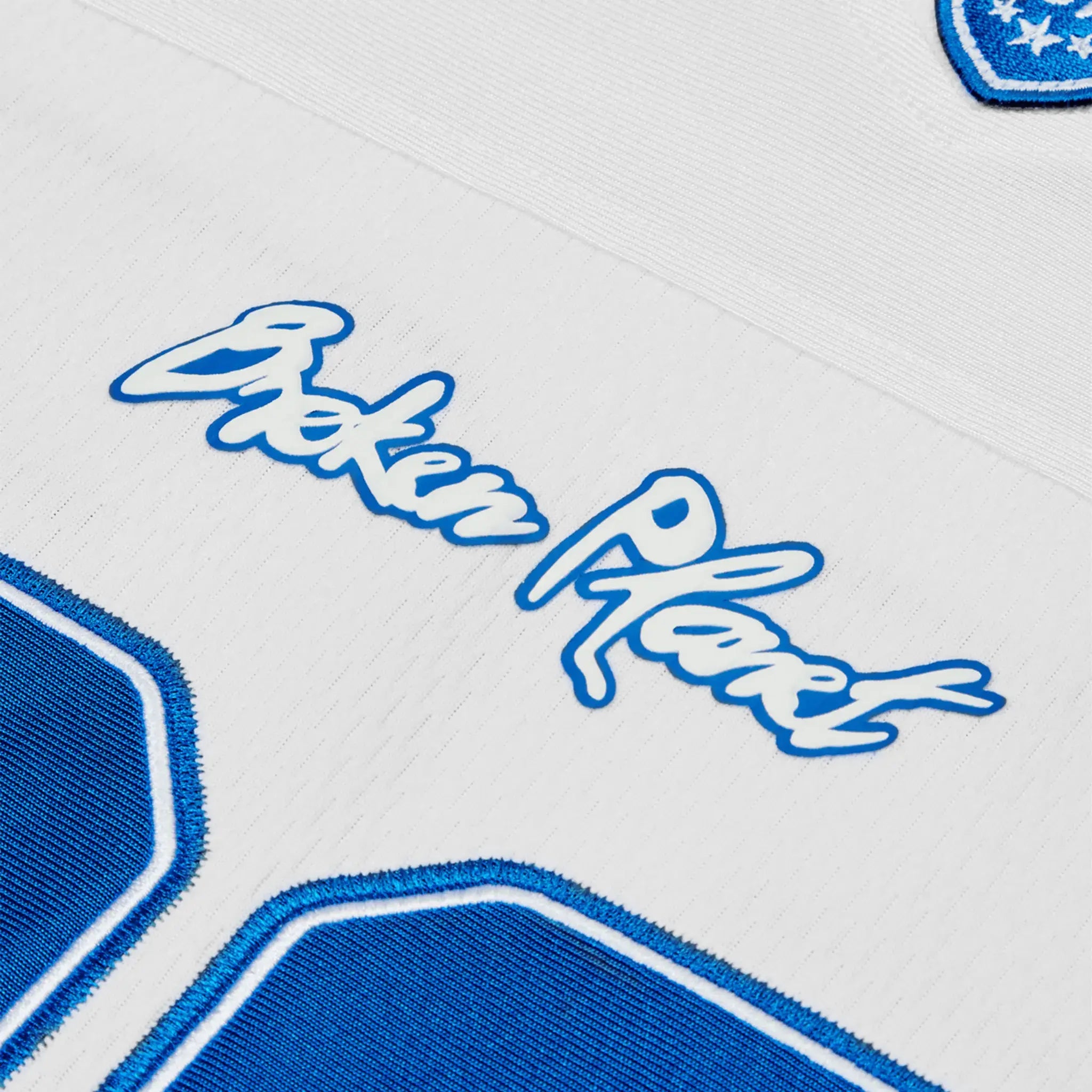 BPT White Blue Football Jersey