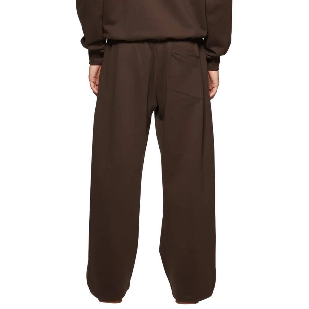 BPT Wide Leg Out Of Service Mocha Brown Sweatpants