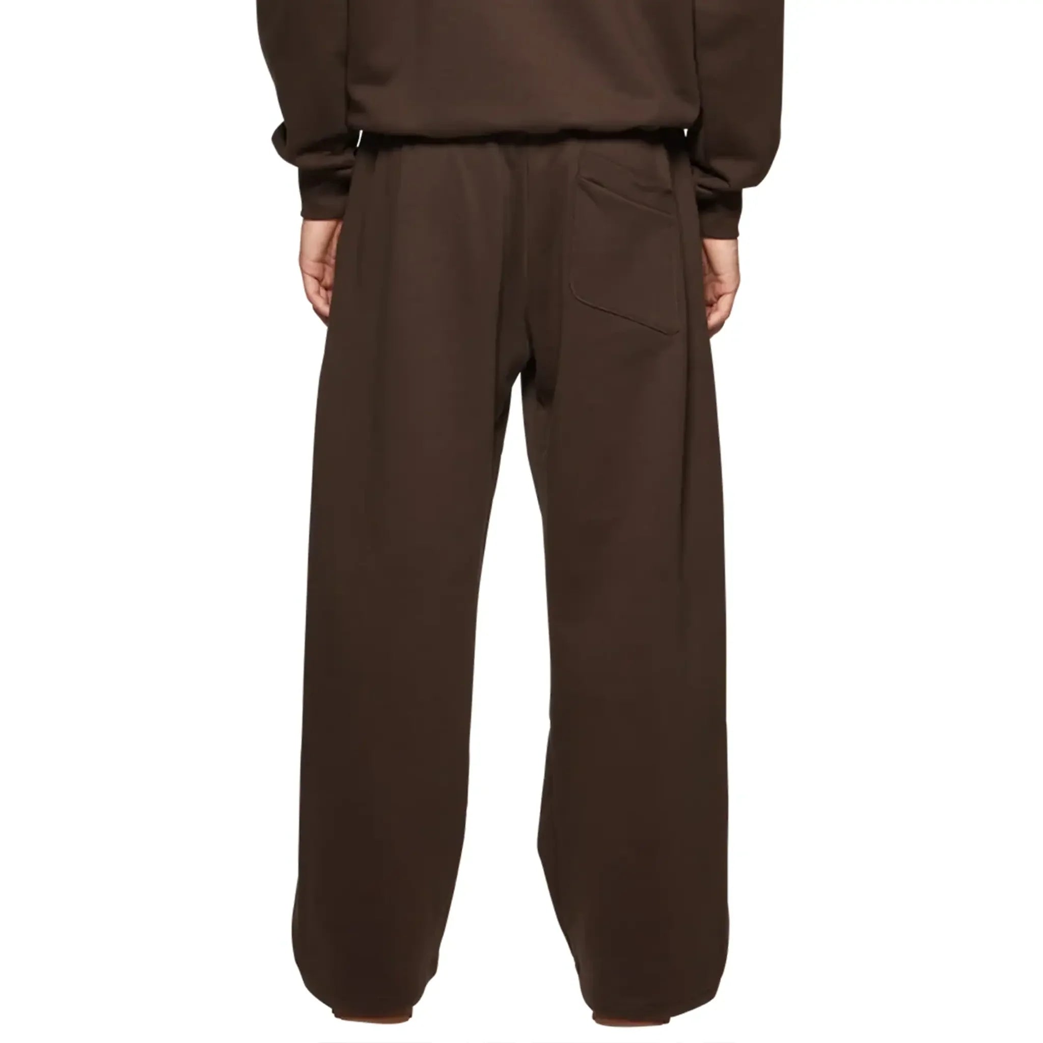 BPT Wide Leg Out Of Service Mocha Brown Sweatpants
