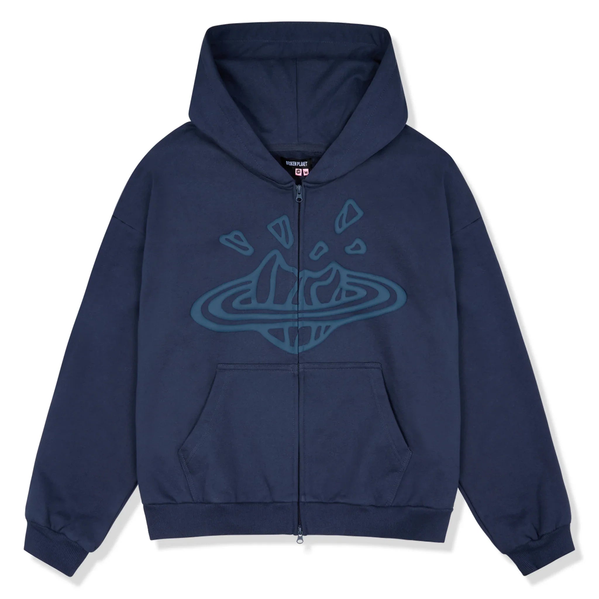 BPT Zip-Up Deep Navy Hoodie