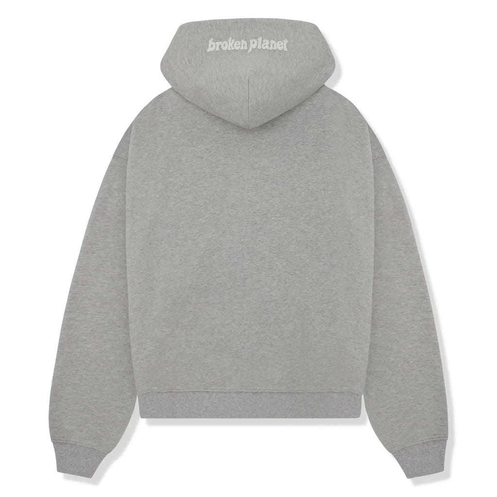 BPT Outer Space Zip-Up Heather Grey Hoodie