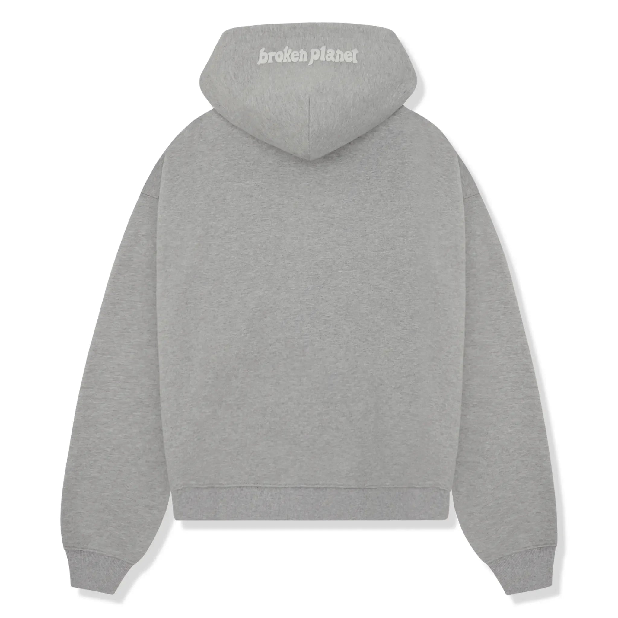 BPT Outer Space Zip-Up Heather Grey Hoodie