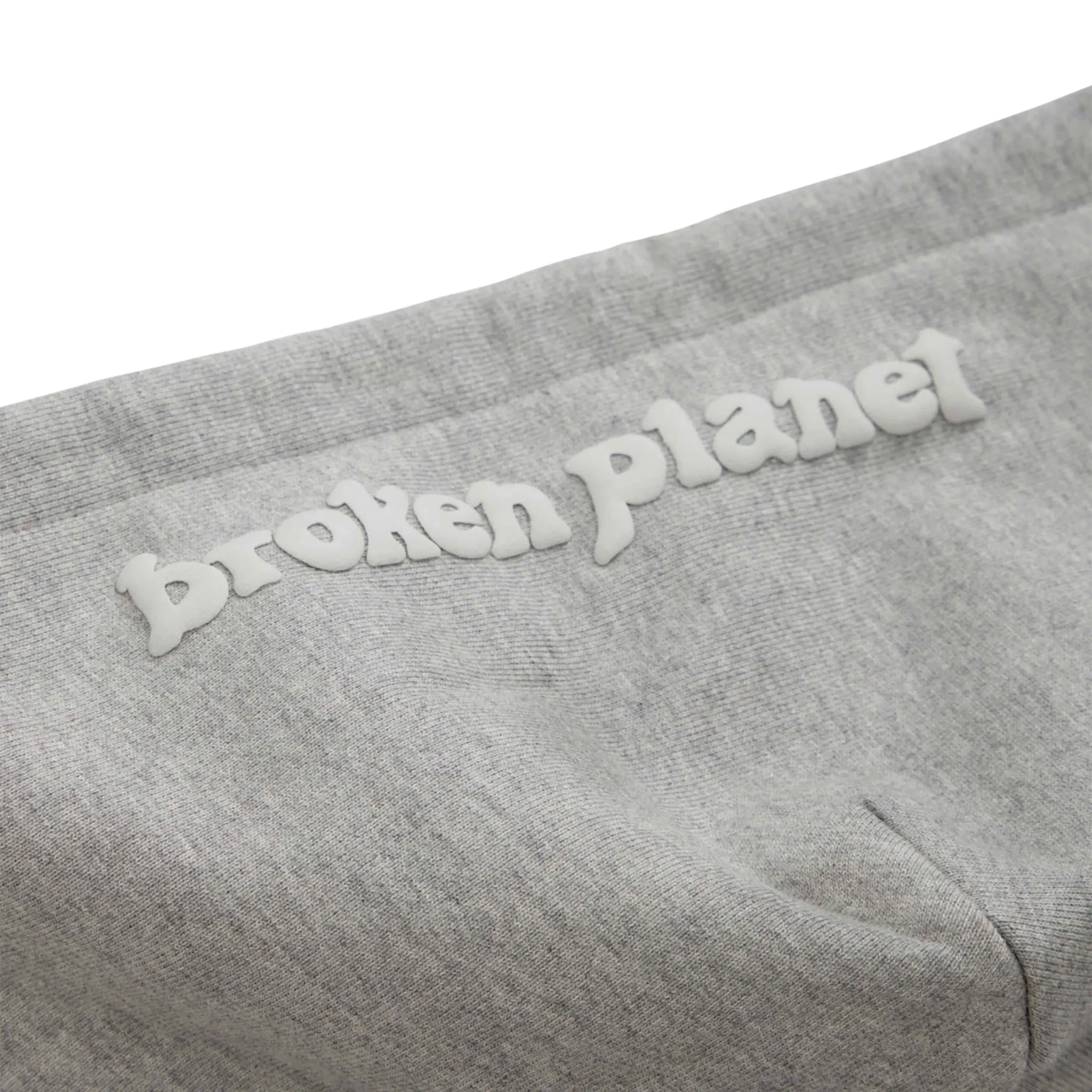 BPT Outer Space Zip-Up Heather Grey Hoodie
