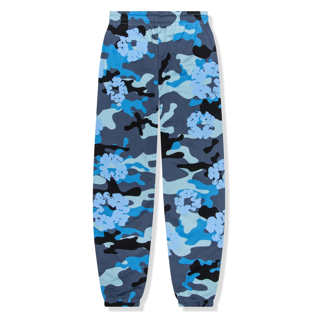 DMT Blue Camo Cotton Wreath Sweatpants