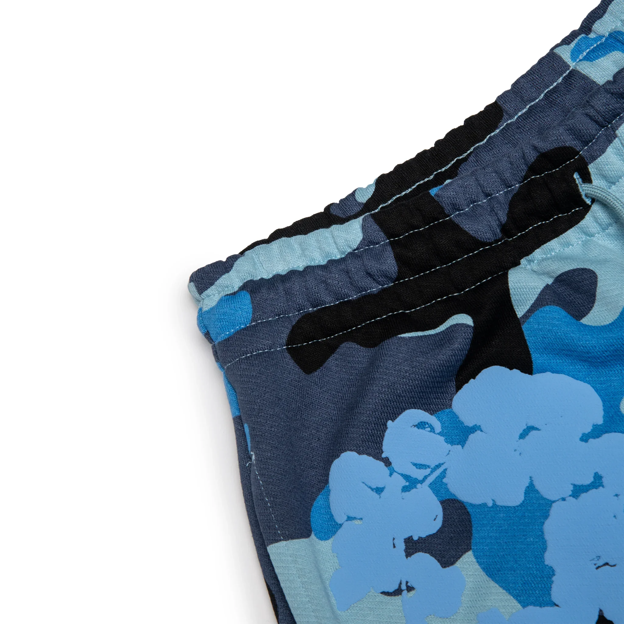 DMT Blue Camo Cotton Wreath Sweatpants