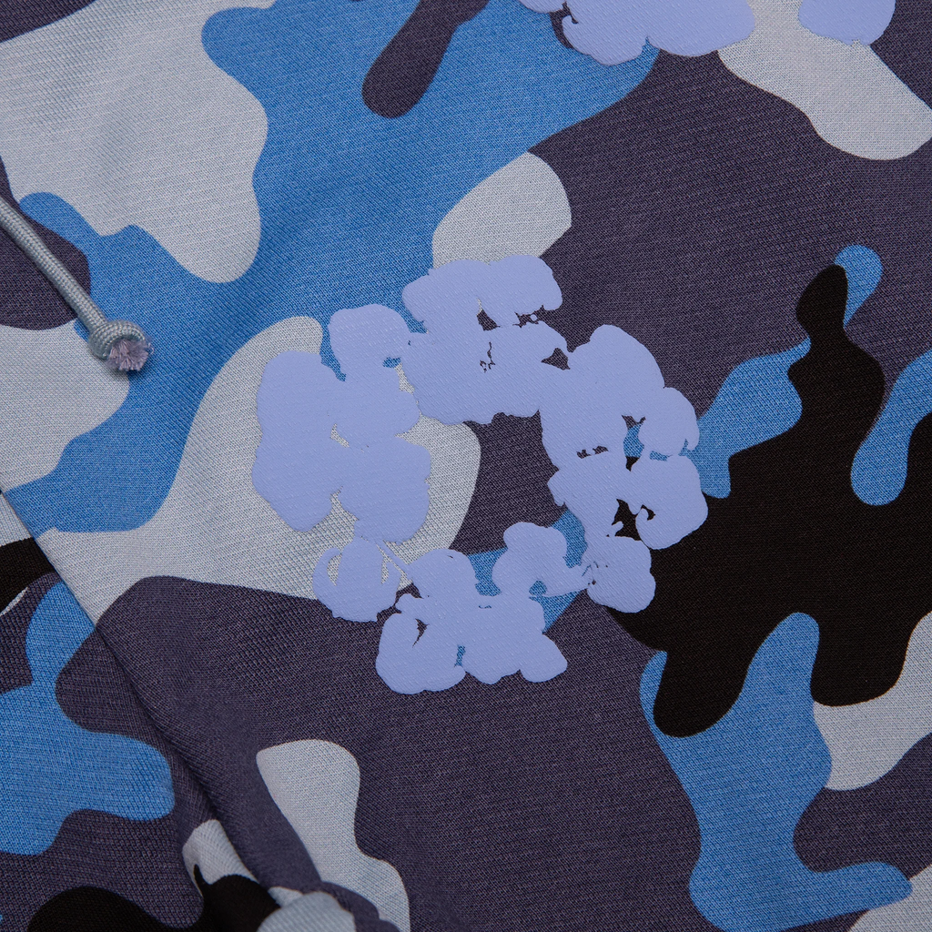 DMT Blue Camo Cotton Wreath Sweatpants
