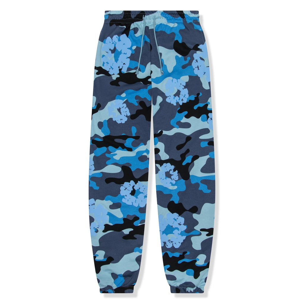 DMT Blue Camo Cotton Wreath Sweatpants
