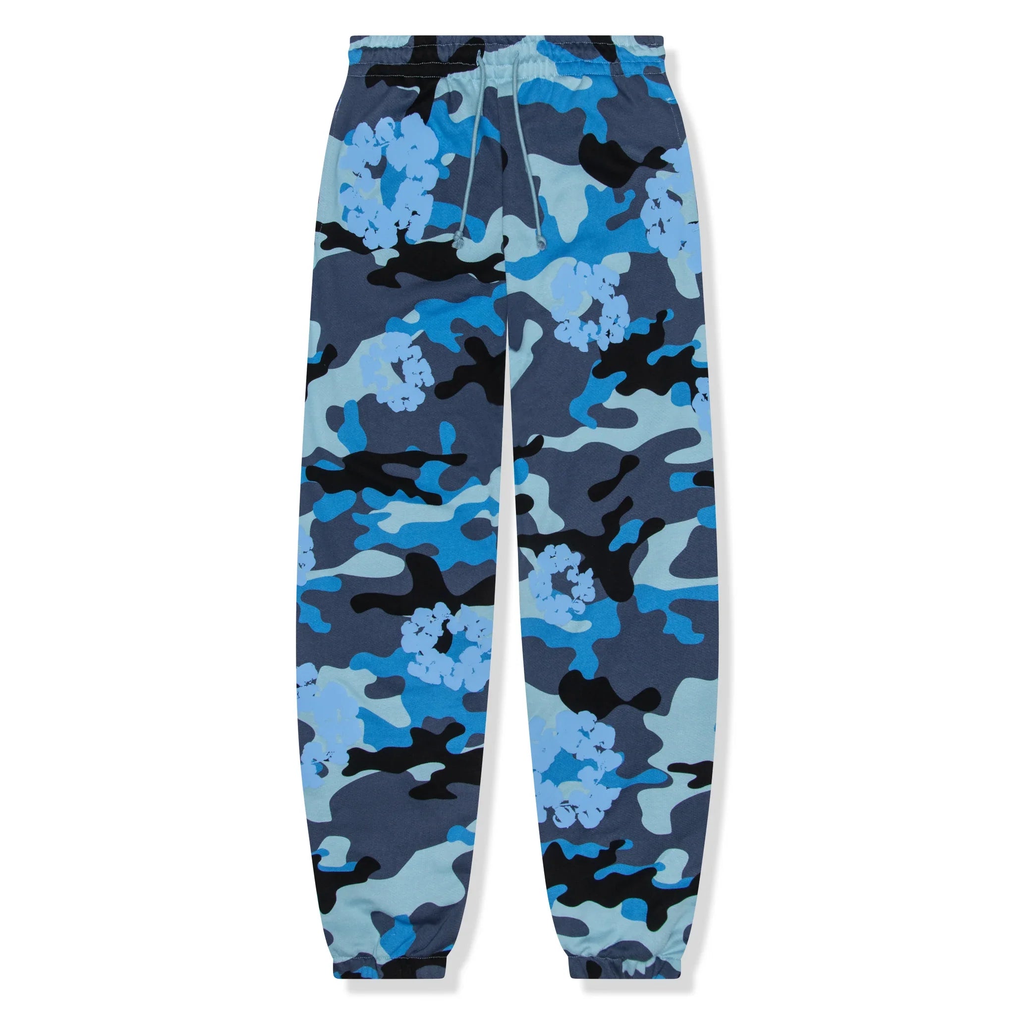DMT Blue Camo Cotton Wreath Sweatpants