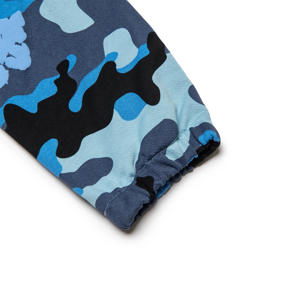 DMT Blue Camo Cotton Wreath Sweatpants
