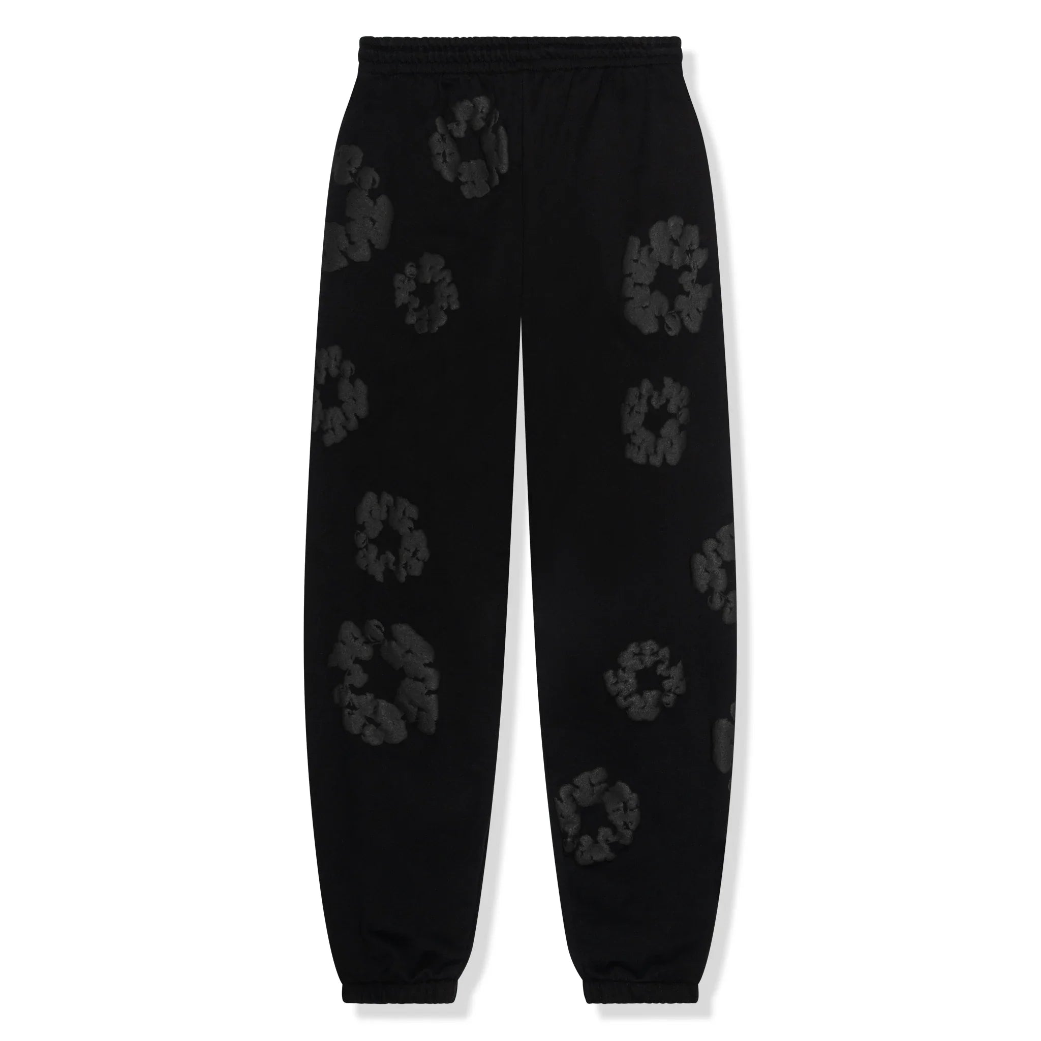 DMT Cotton Wreath Black Monochrome Sweatpants