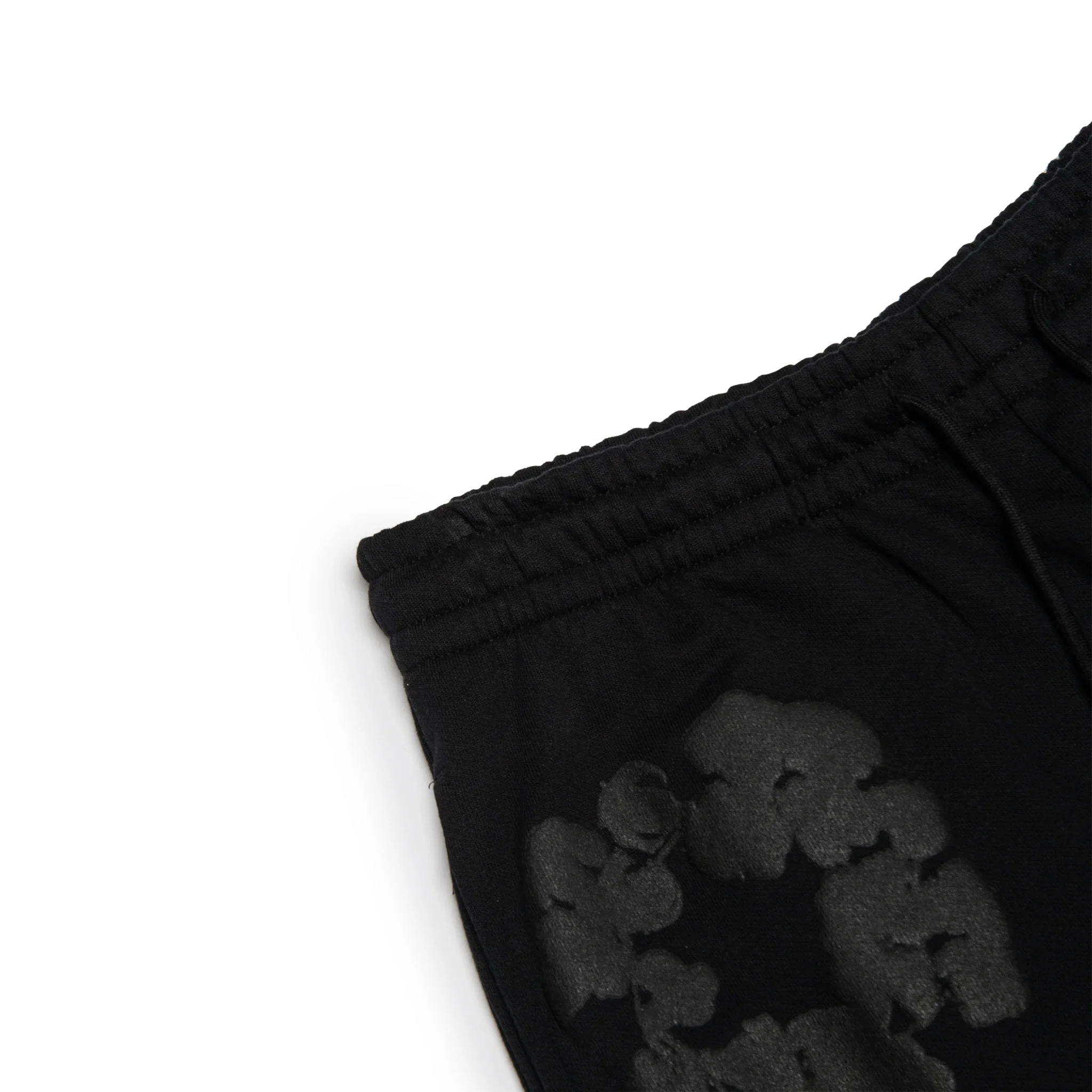 DMT Cotton Wreath Black Monochrome Sweatpants
