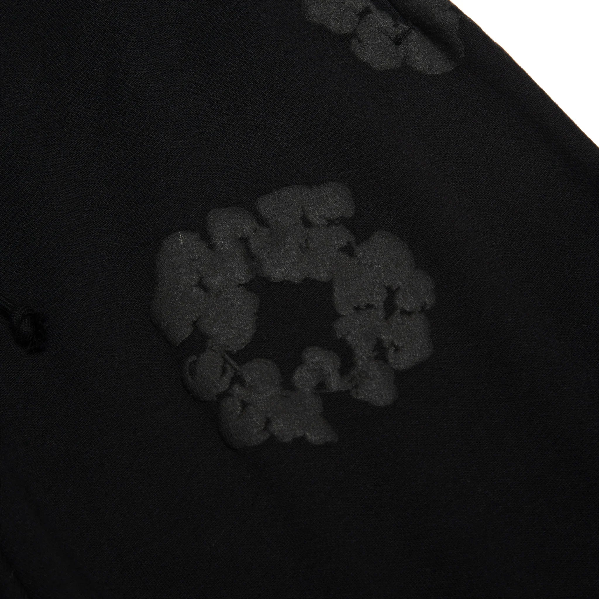 DMT Cotton Wreath Black Monochrome Sweatpants
