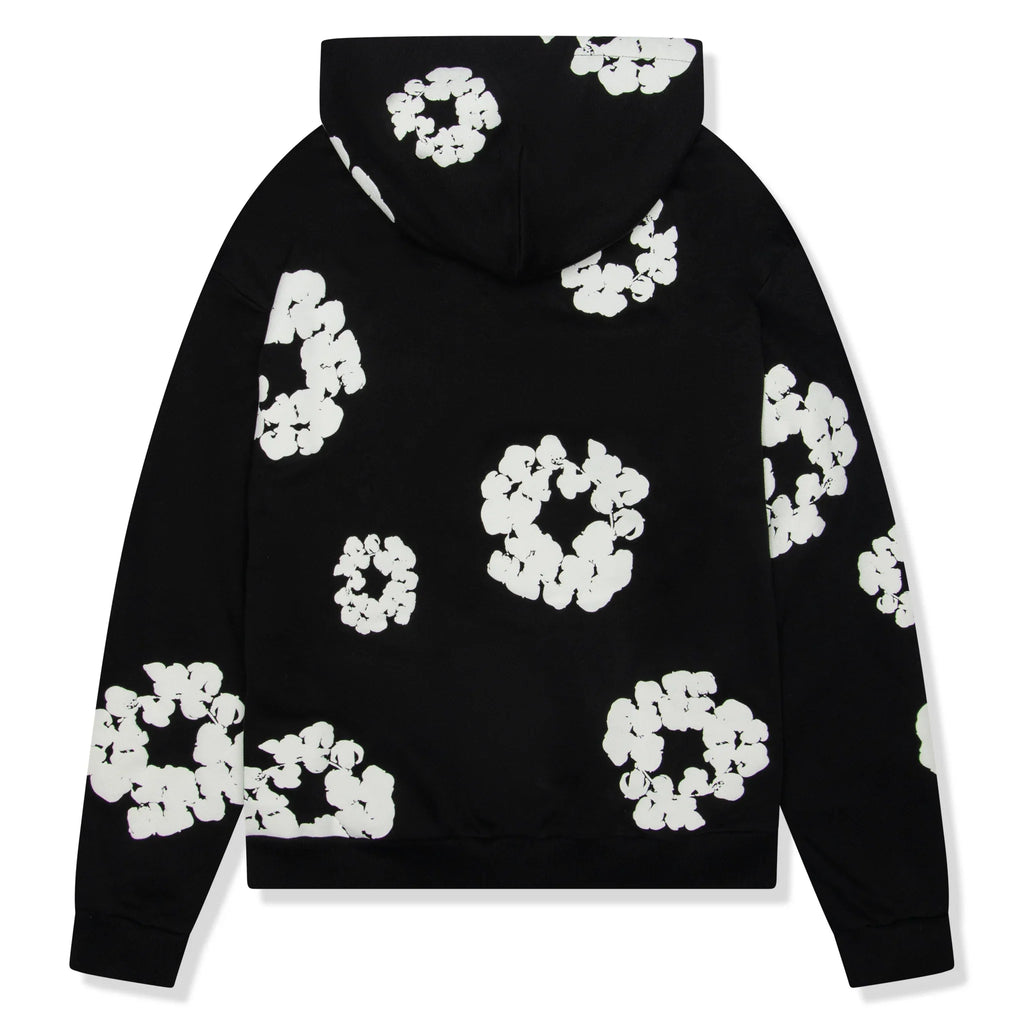 DMT The Cotton Wreath Black Hoodie