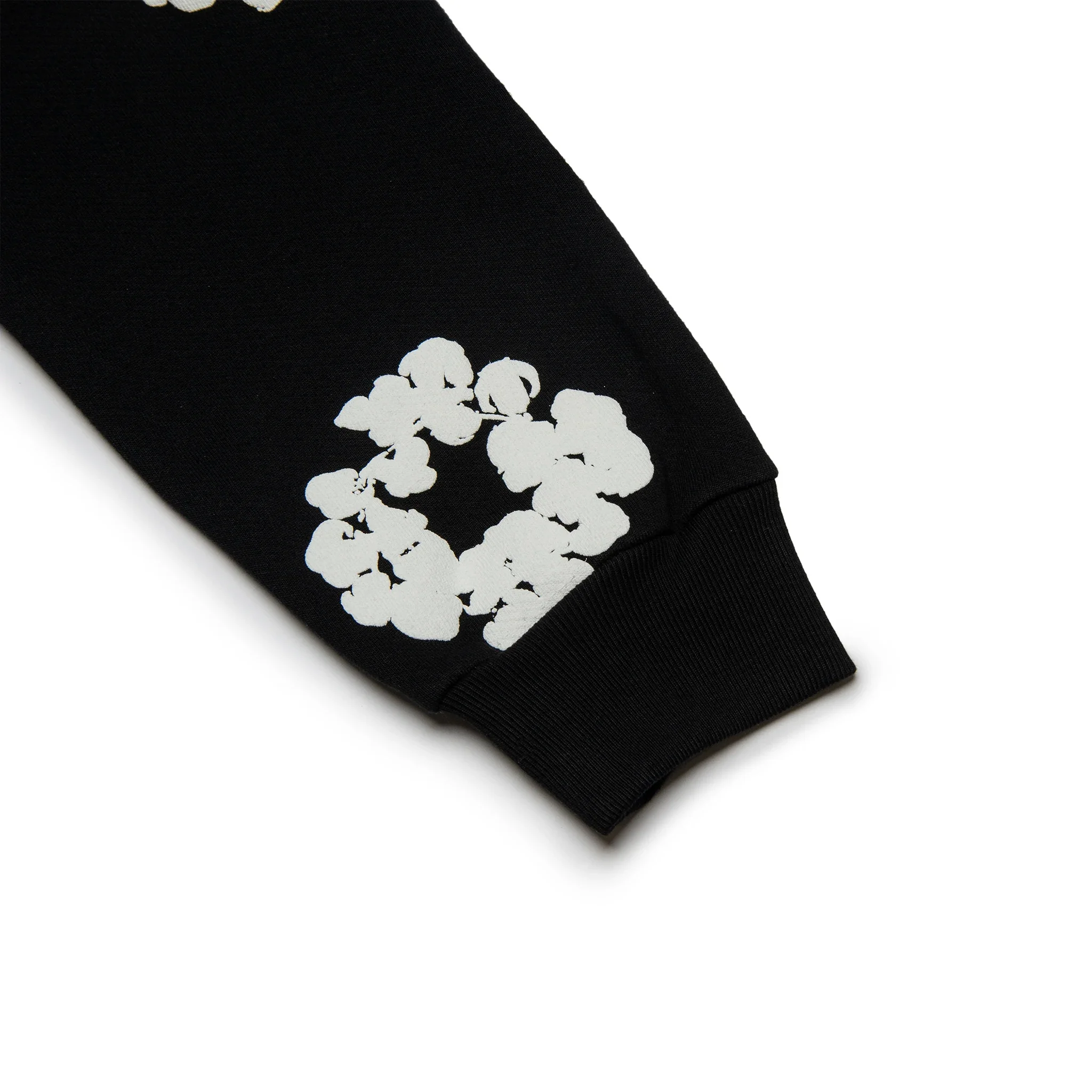 DMT The Cotton Wreath Black Hoodie